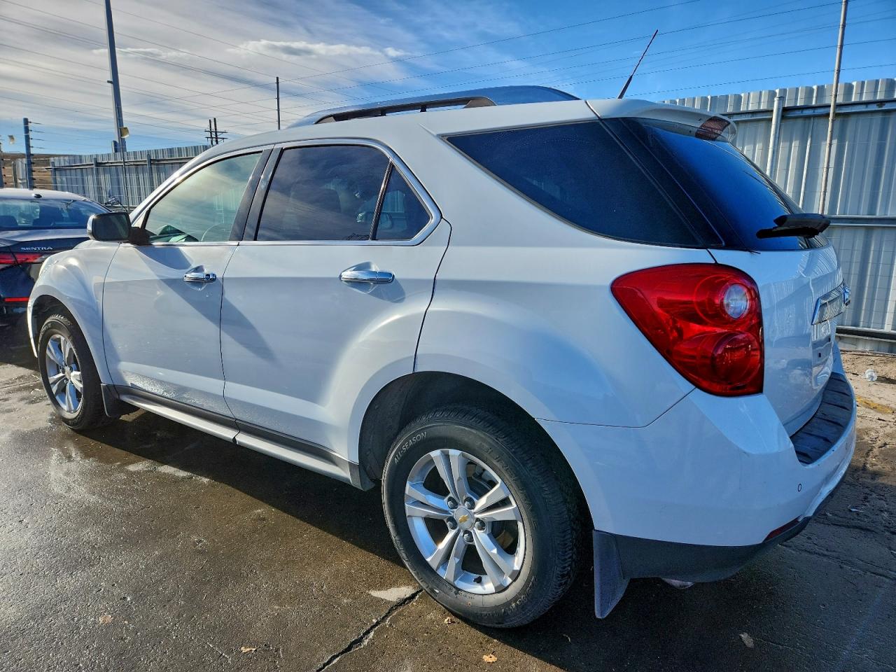 2011 Chevrolet Equinox Ltz White vin: 2GNALFEC8B1258251