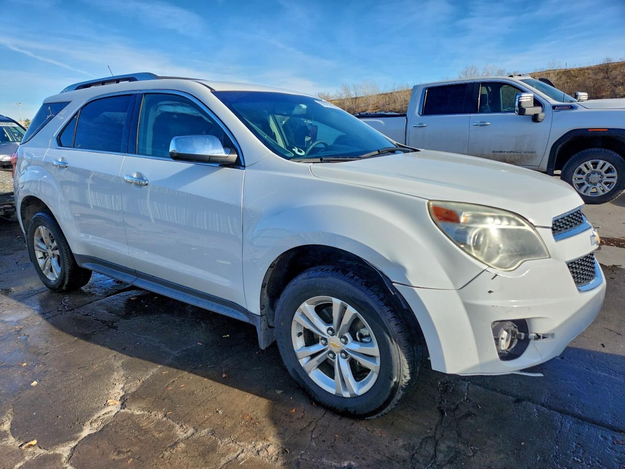2011 Chevrolet Equinox Ltz White vin: 2GNALFEC8B1258251