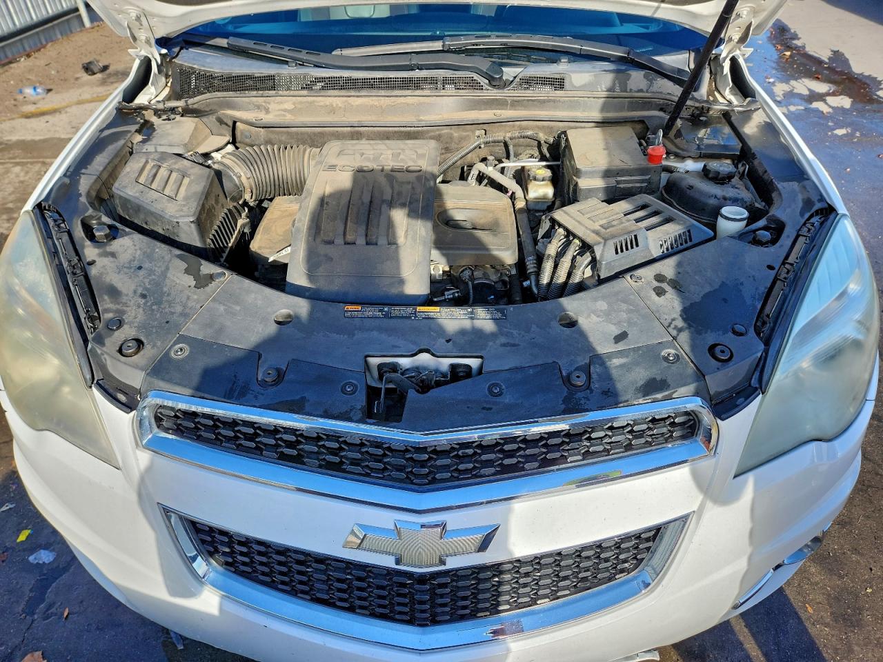 2011 Chevrolet Equinox Ltz White vin: 2GNALFEC8B1258251