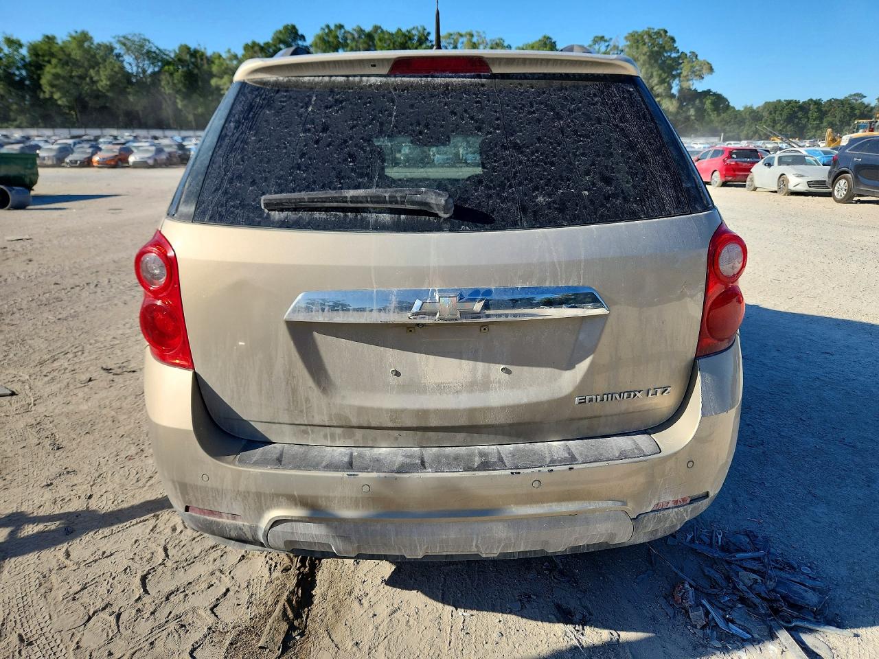 2011 Chevrolet Equinox Ltz Beige vin: 2GNALFEC8B1293680