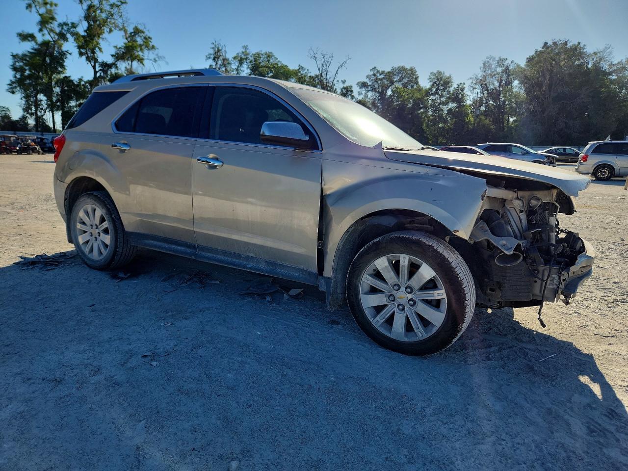 2011 Chevrolet Equinox Ltz Beige vin: 2GNALFEC8B1293680