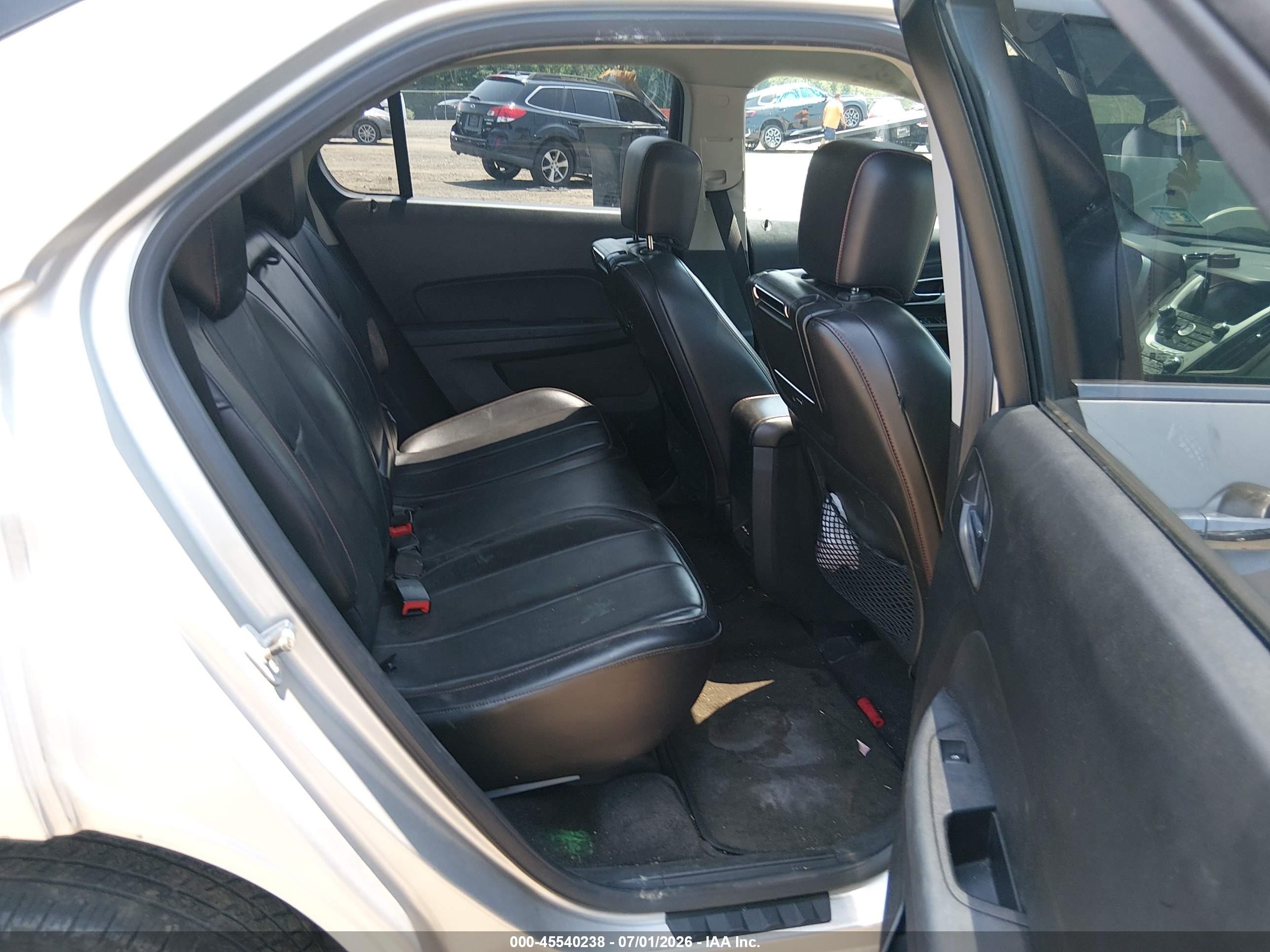 2011 Chevrolet Equinox Ltz Silver vin: 2GNALFEC9B1158062