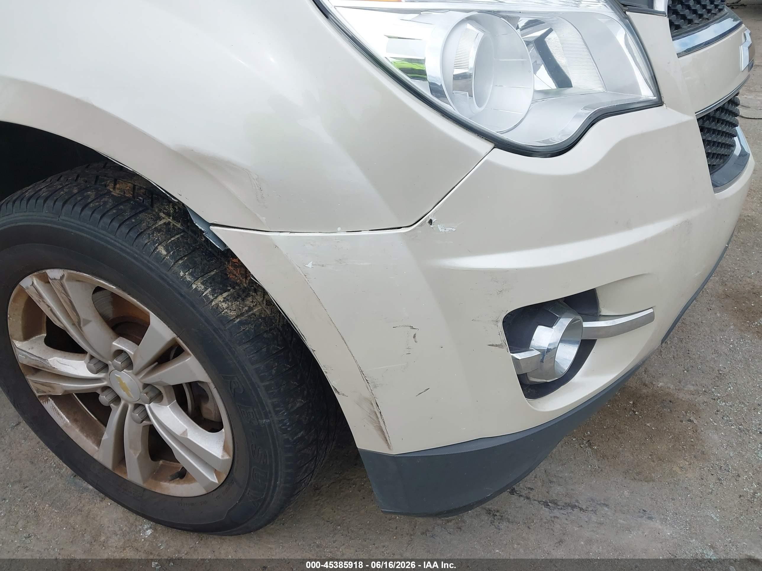2012 Chevrolet Equinox Ltz Cream vin: 2GNALFEK0C1224670