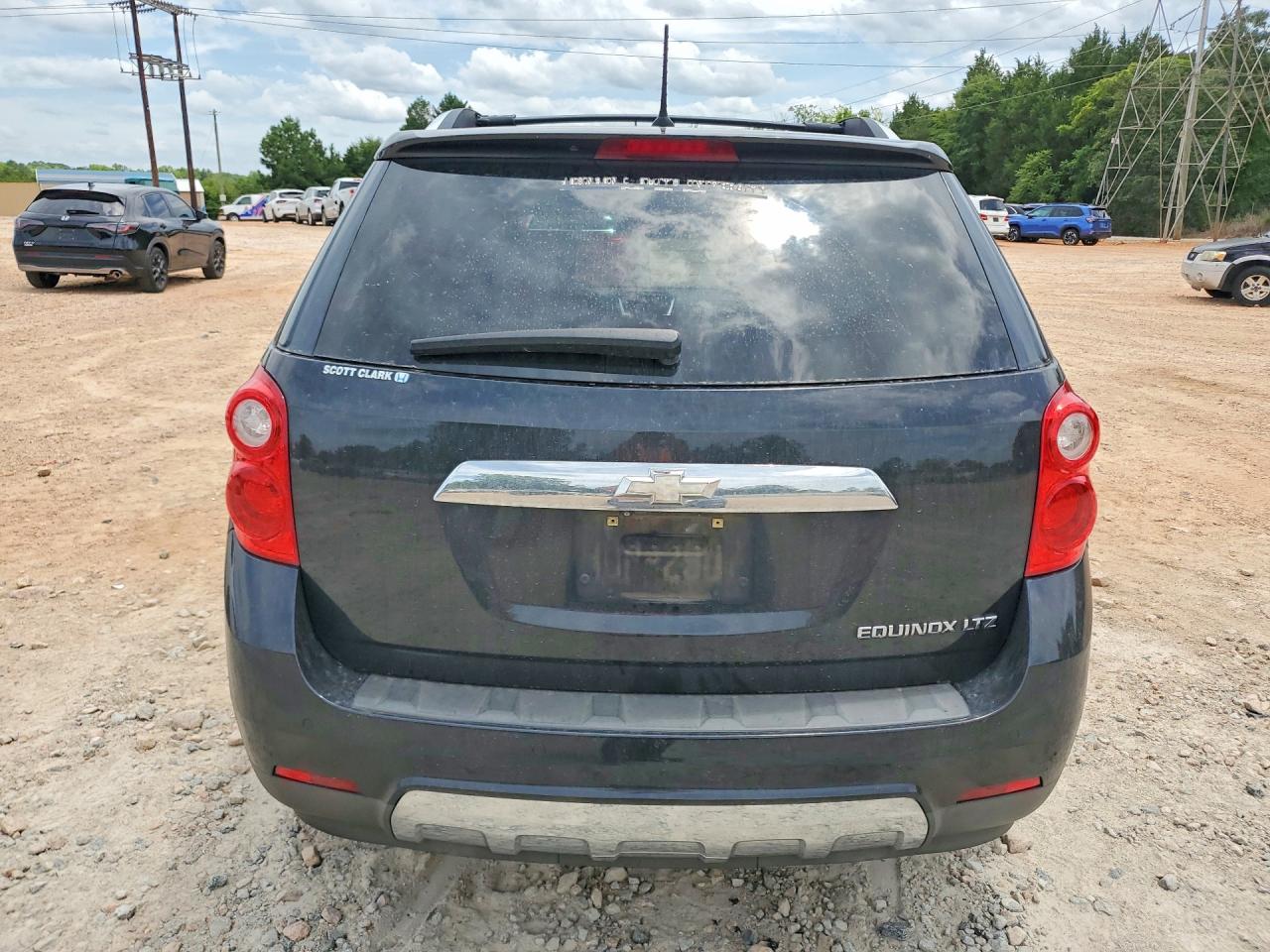 2013 Chevrolet Equinox Ltz Black vin: 2GNALFEK0D6222471