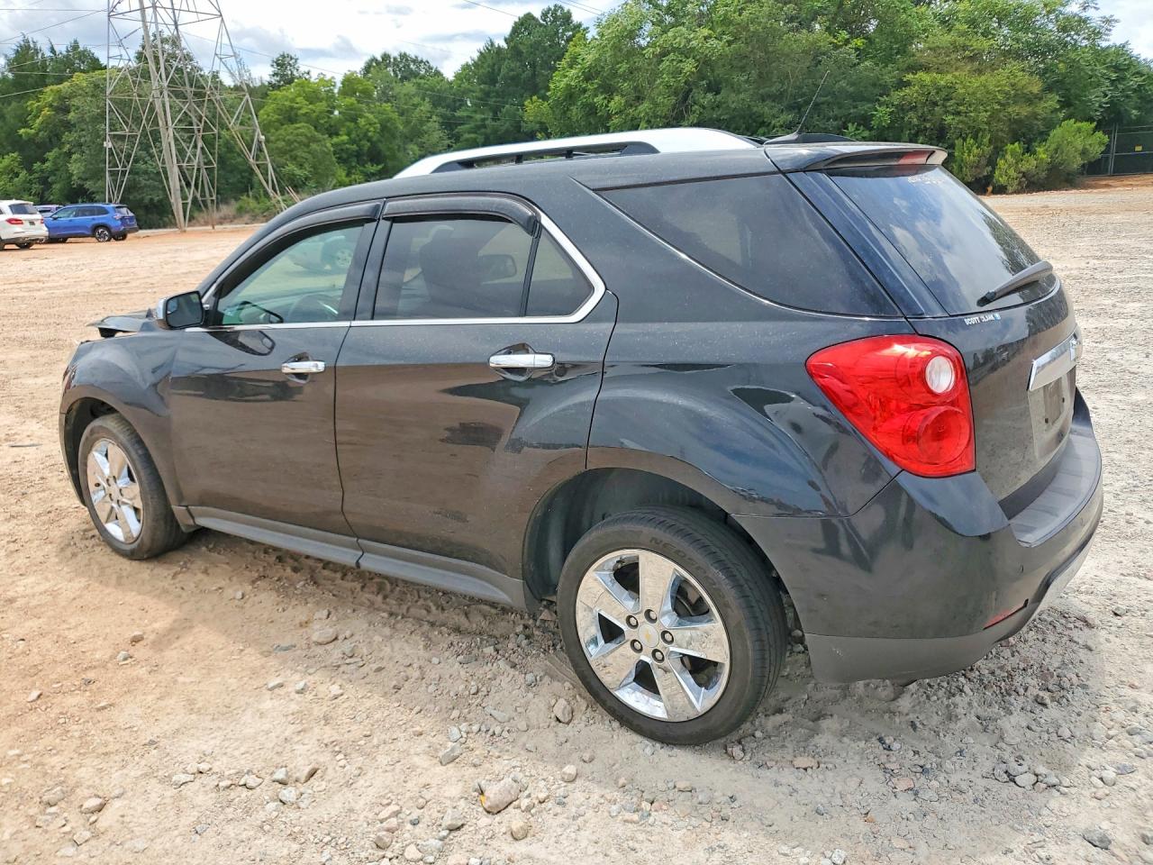 2013 Chevrolet Equinox Ltz Black vin: 2GNALFEK0D6222471