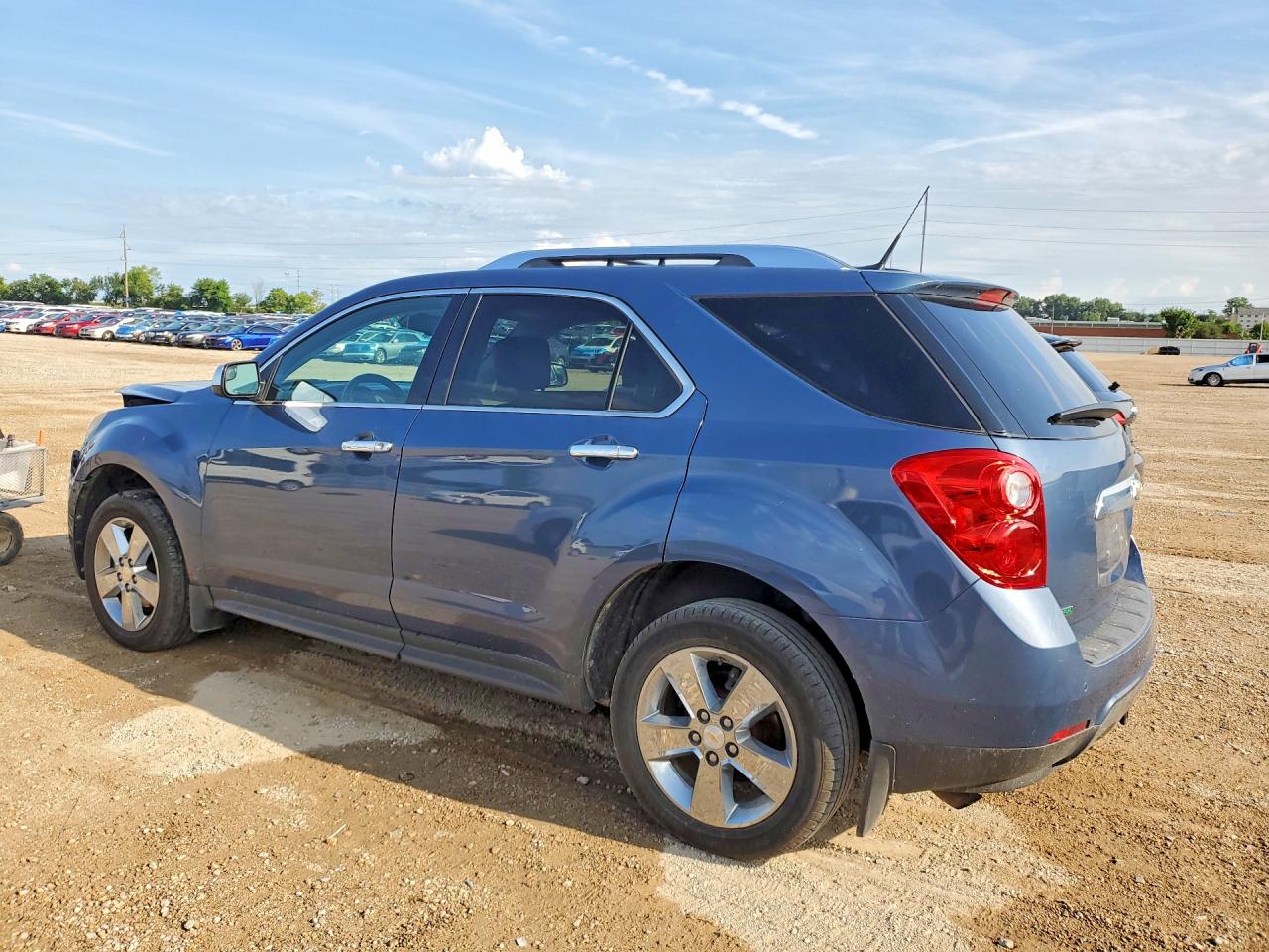 2012 Chevrolet Equinox Ltz Blue vin: 2GNALFEK1C6198583