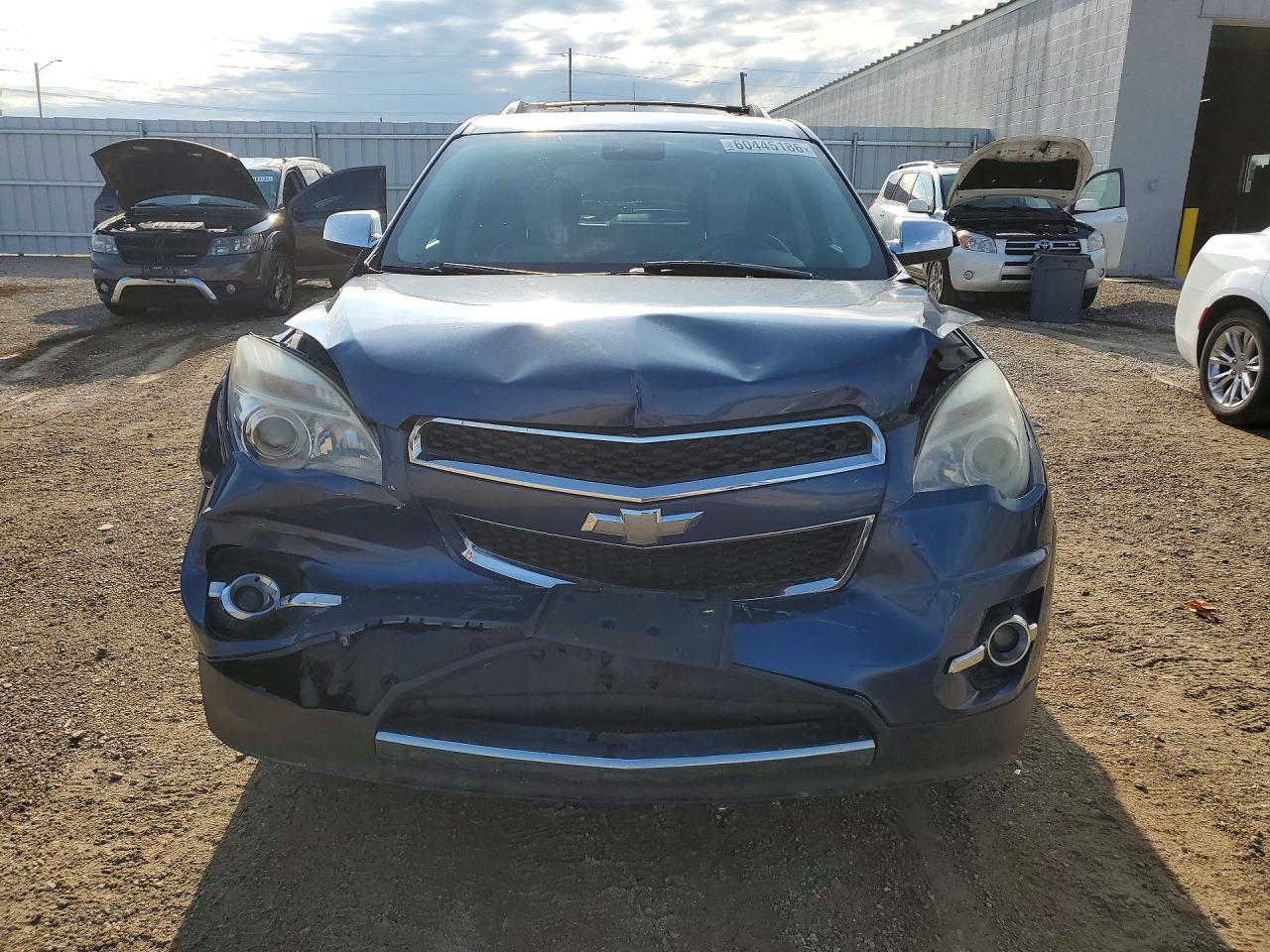 2012 Chevrolet Equinox Ltz Blue vin: 2GNALFEK1C6198583
