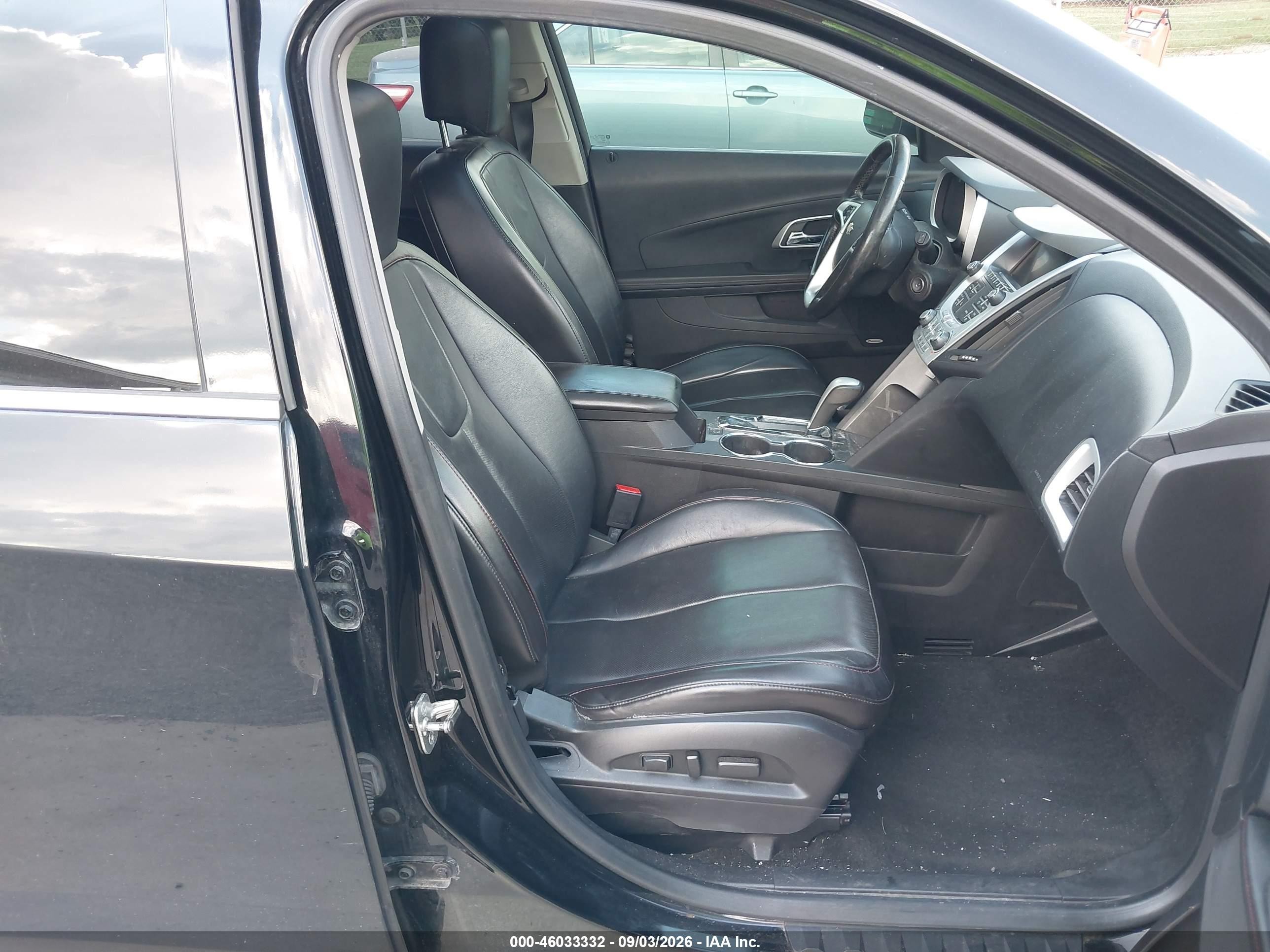 2013 Chevrolet Equinox Ltz Black vin: 2GNALFEK1D6199556
