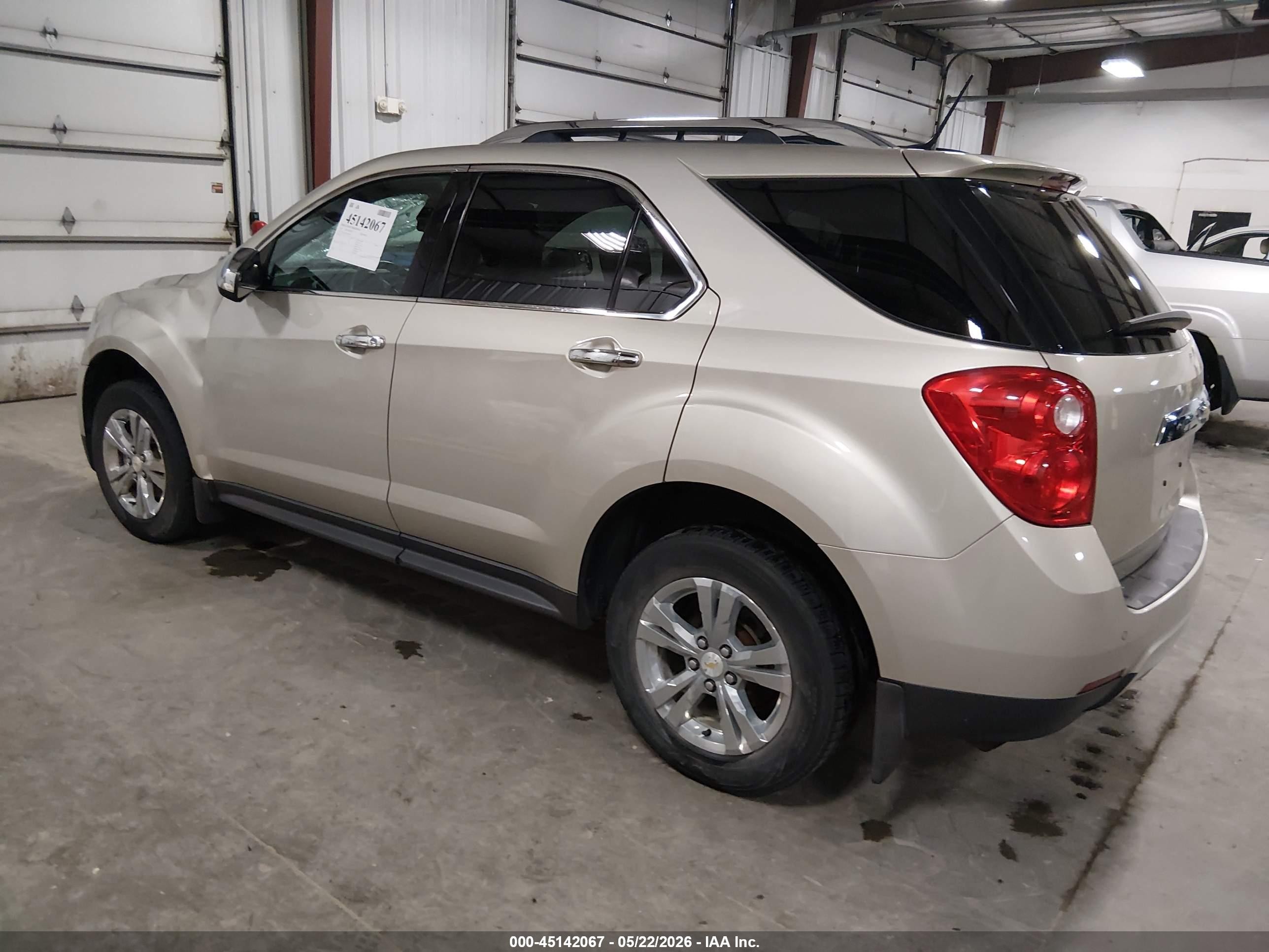 2013 Chevrolet Equinox Ltz Gold vin: 2GNALFEK1D6287622