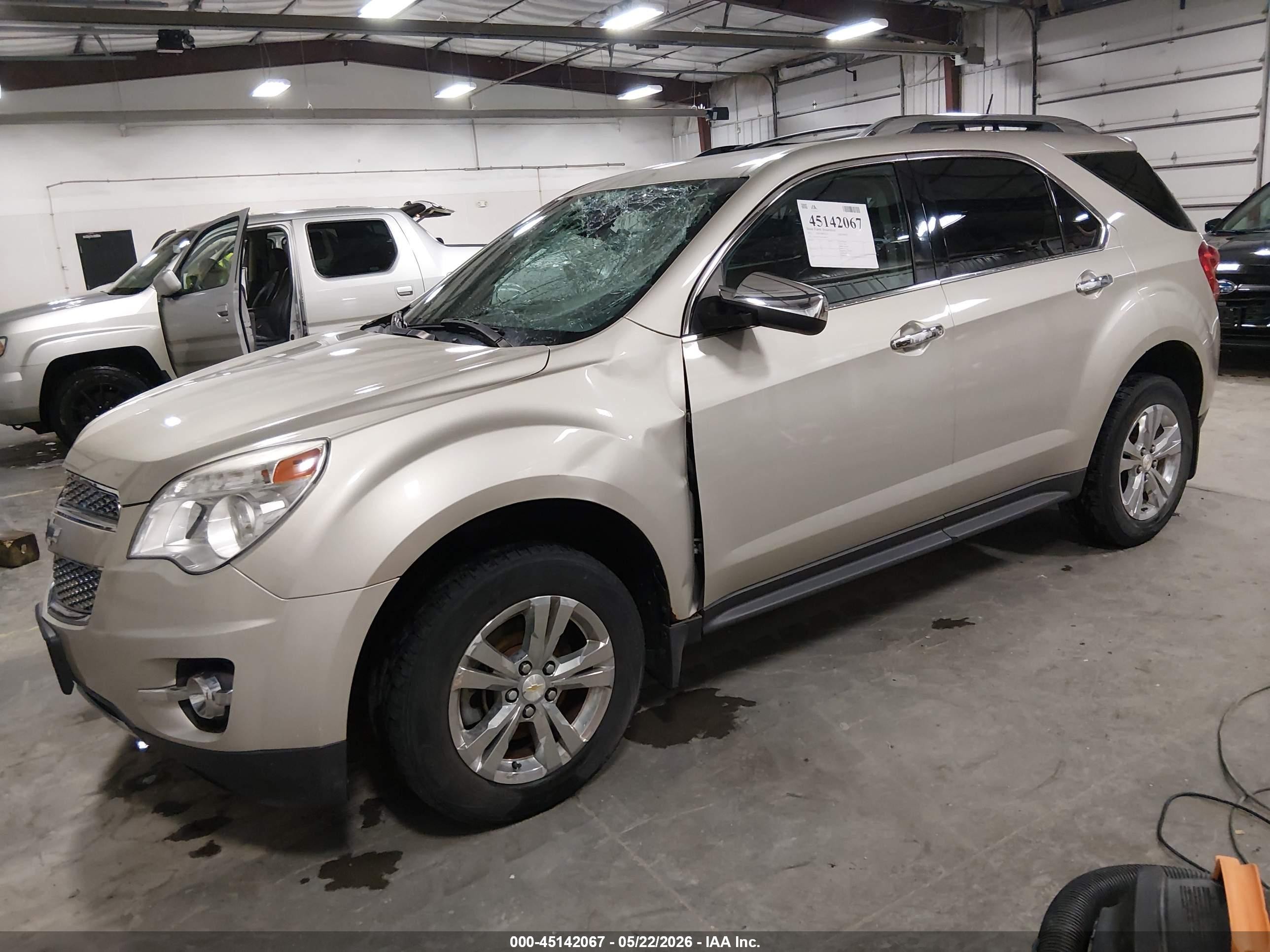 2013 Chevrolet Equinox Ltz Gold vin: 2GNALFEK1D6287622
