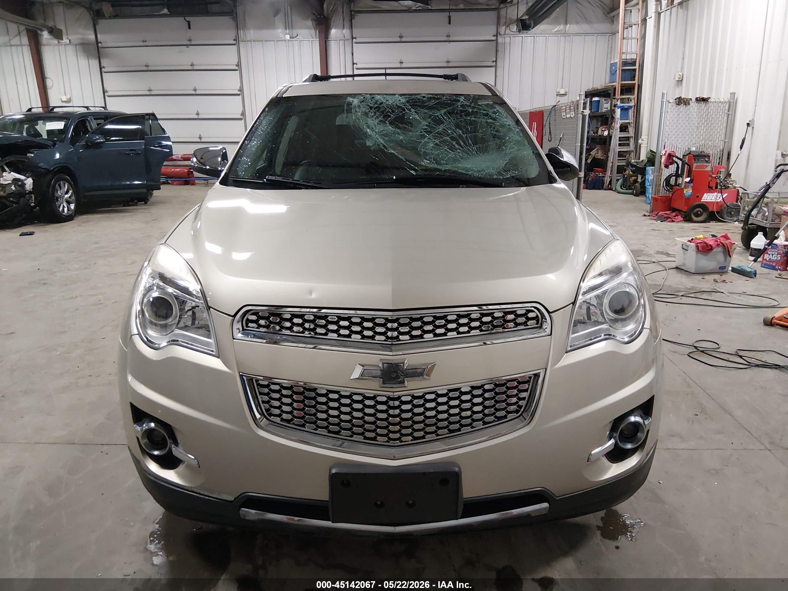 2013 Chevrolet Equinox Ltz Gold vin: 2GNALFEK1D6287622