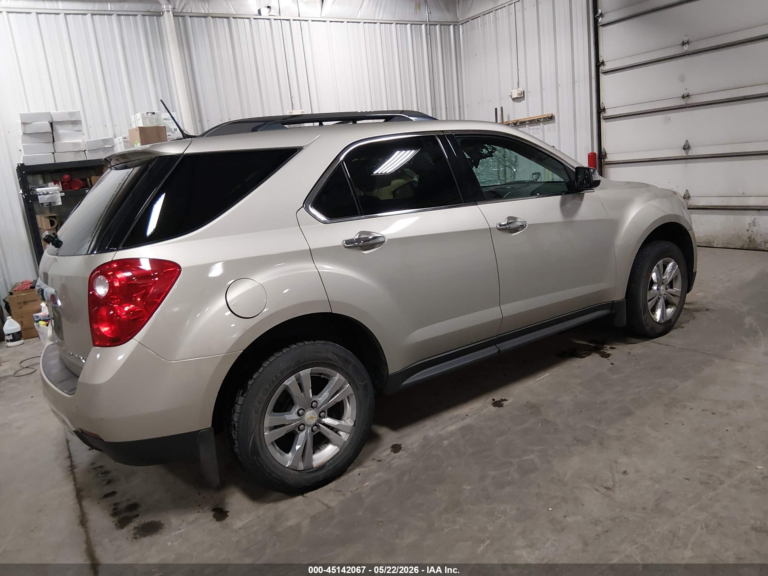 2013 Chevrolet Equinox Ltz Gold vin: 2GNALFEK1D6287622