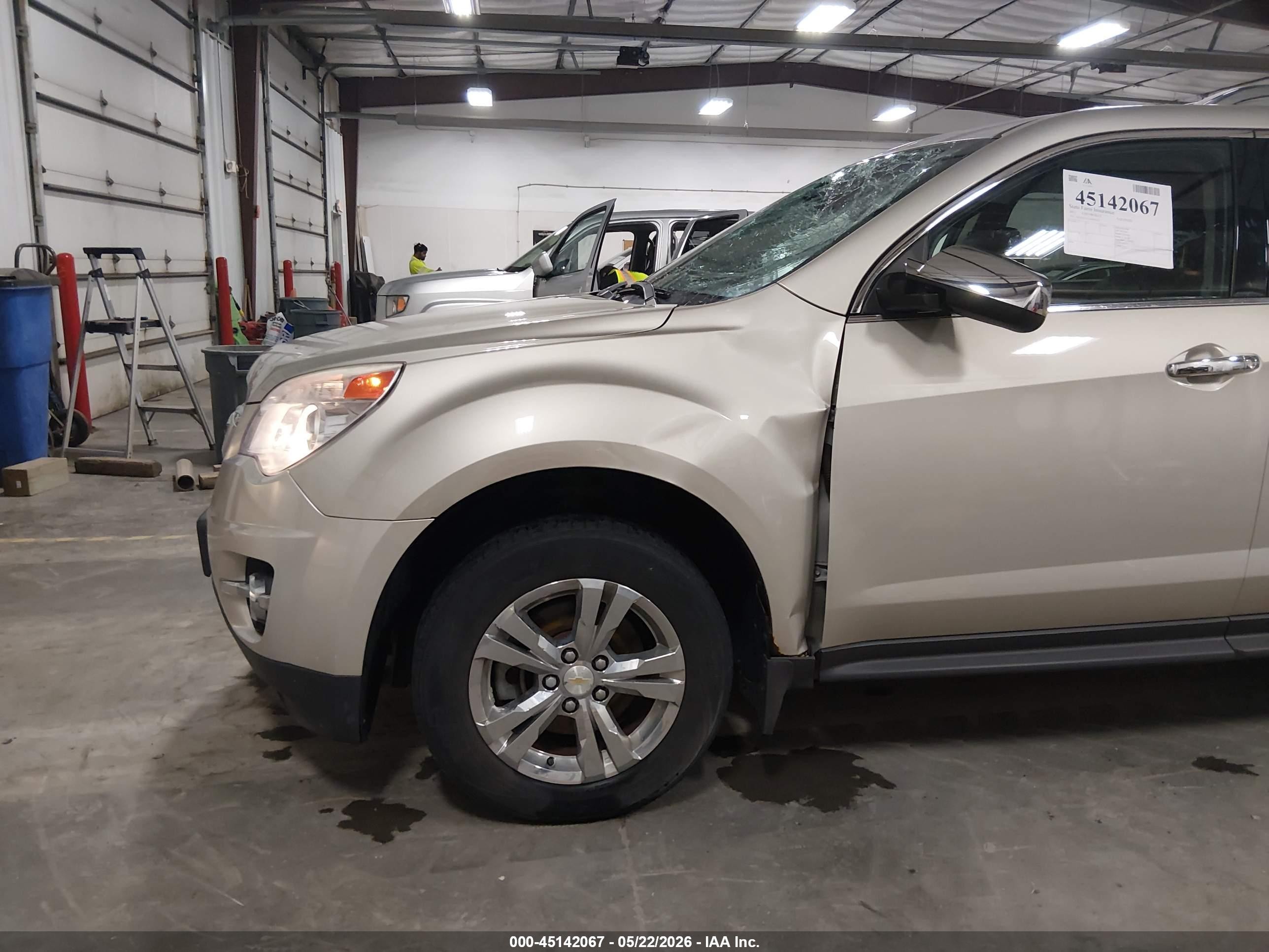 2013 Chevrolet Equinox Ltz Gold vin: 2GNALFEK1D6287622