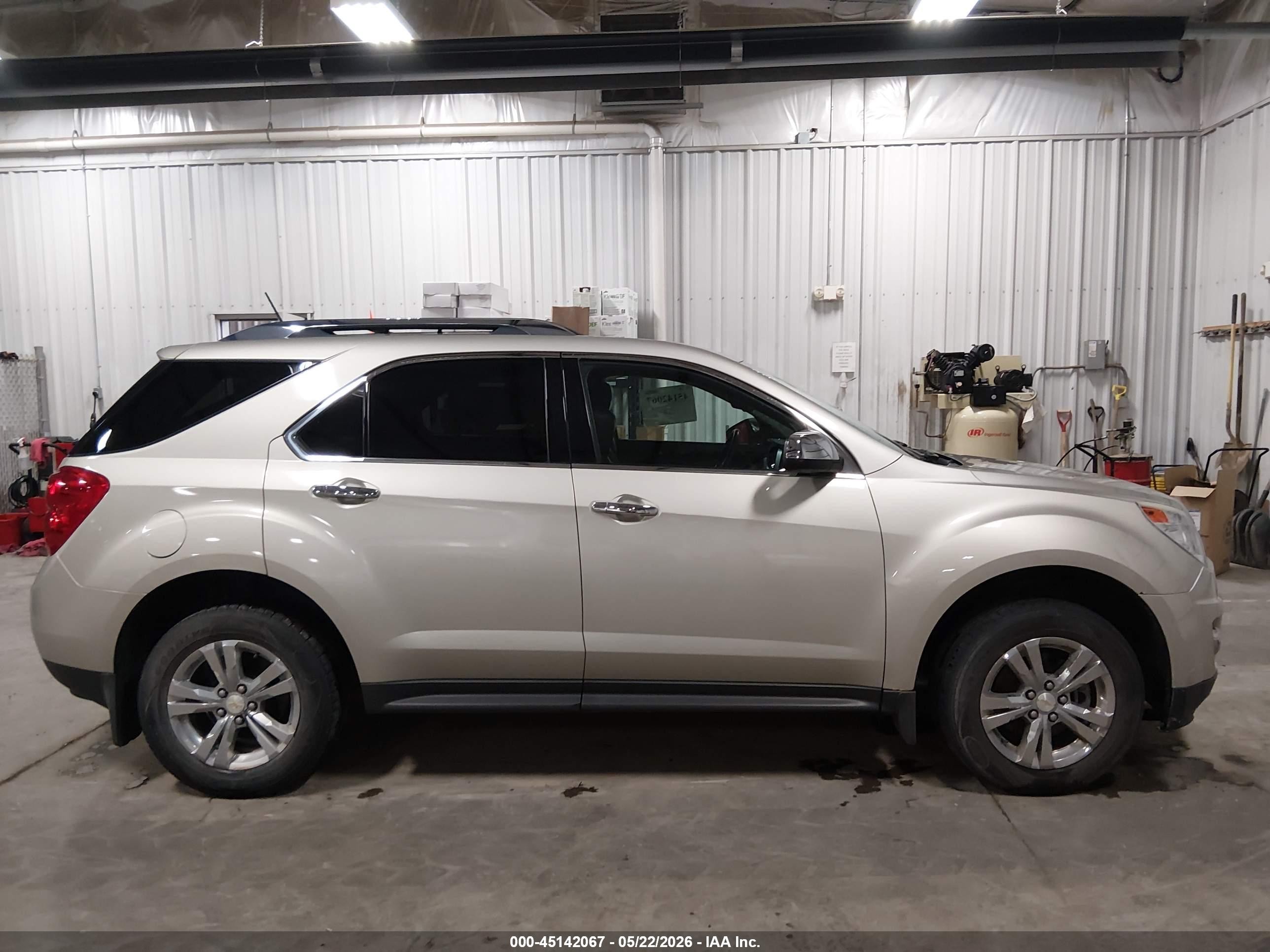 2013 Chevrolet Equinox Ltz Gold vin: 2GNALFEK1D6287622