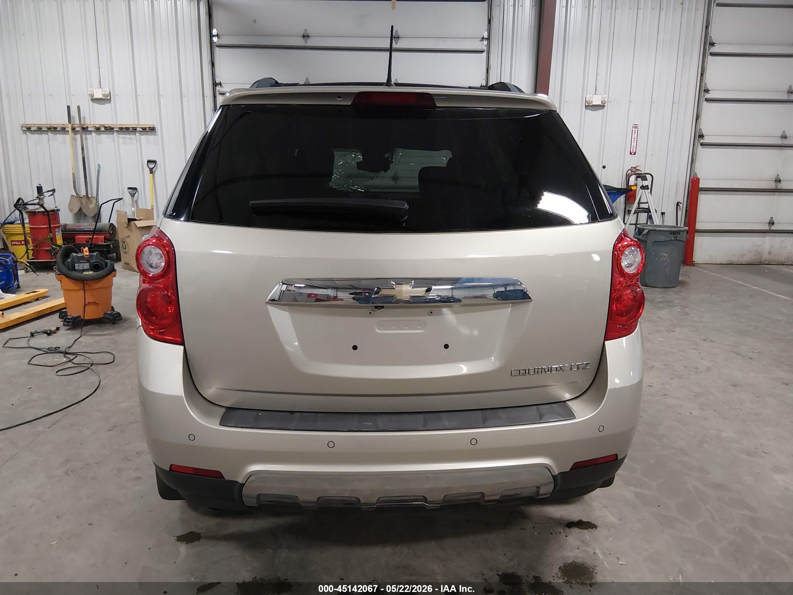 2013 Chevrolet Equinox Ltz Gold vin: 2GNALFEK1D6287622
