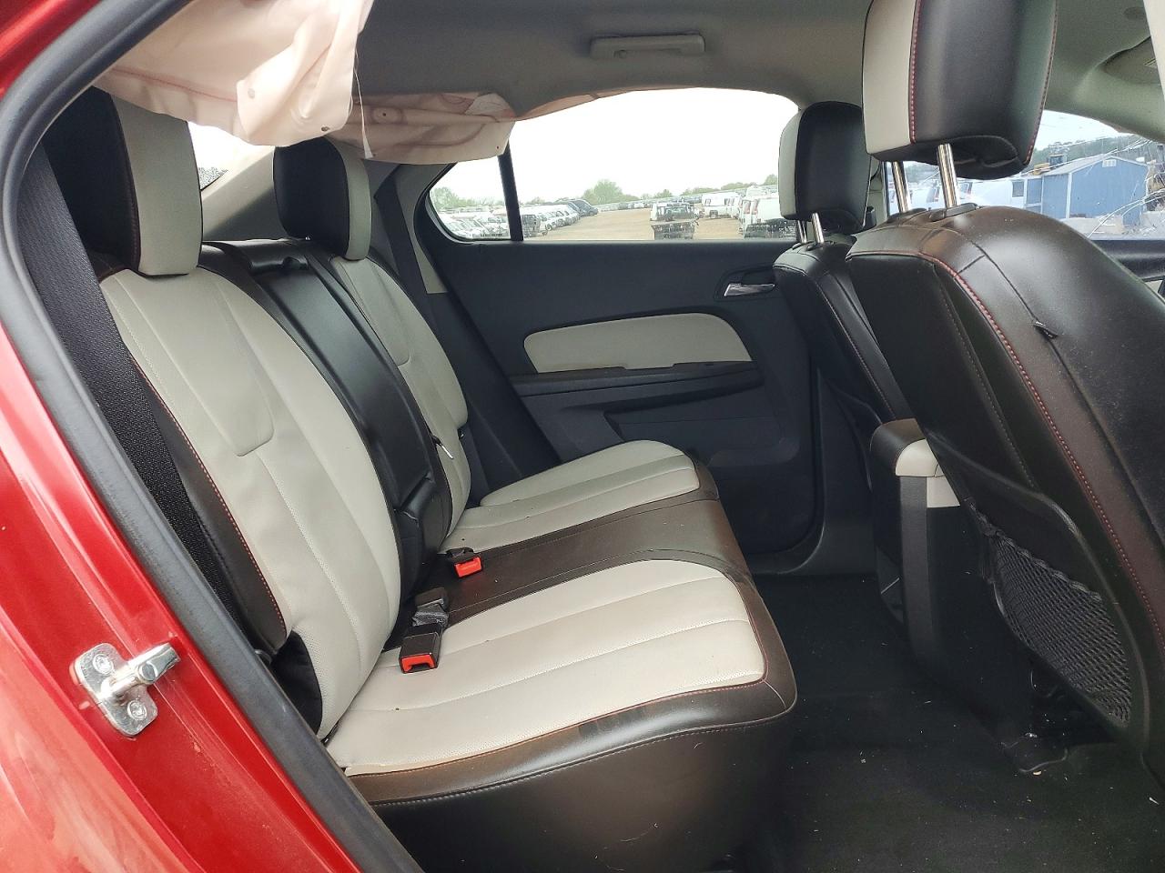 2013 Chevrolet Equinox Ltz Red vin: 2GNALFEK1D6316696