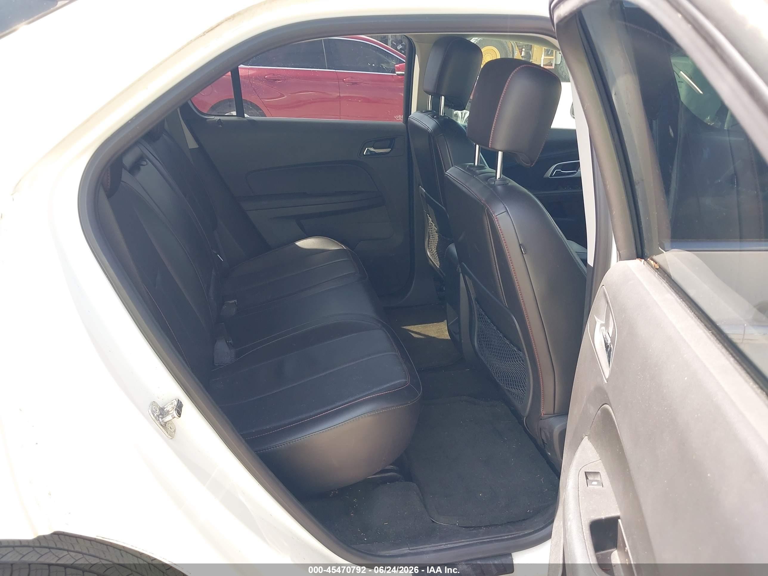 2012 Chevrolet Equinox Ltz White vin: 2GNALFEK2C1242992