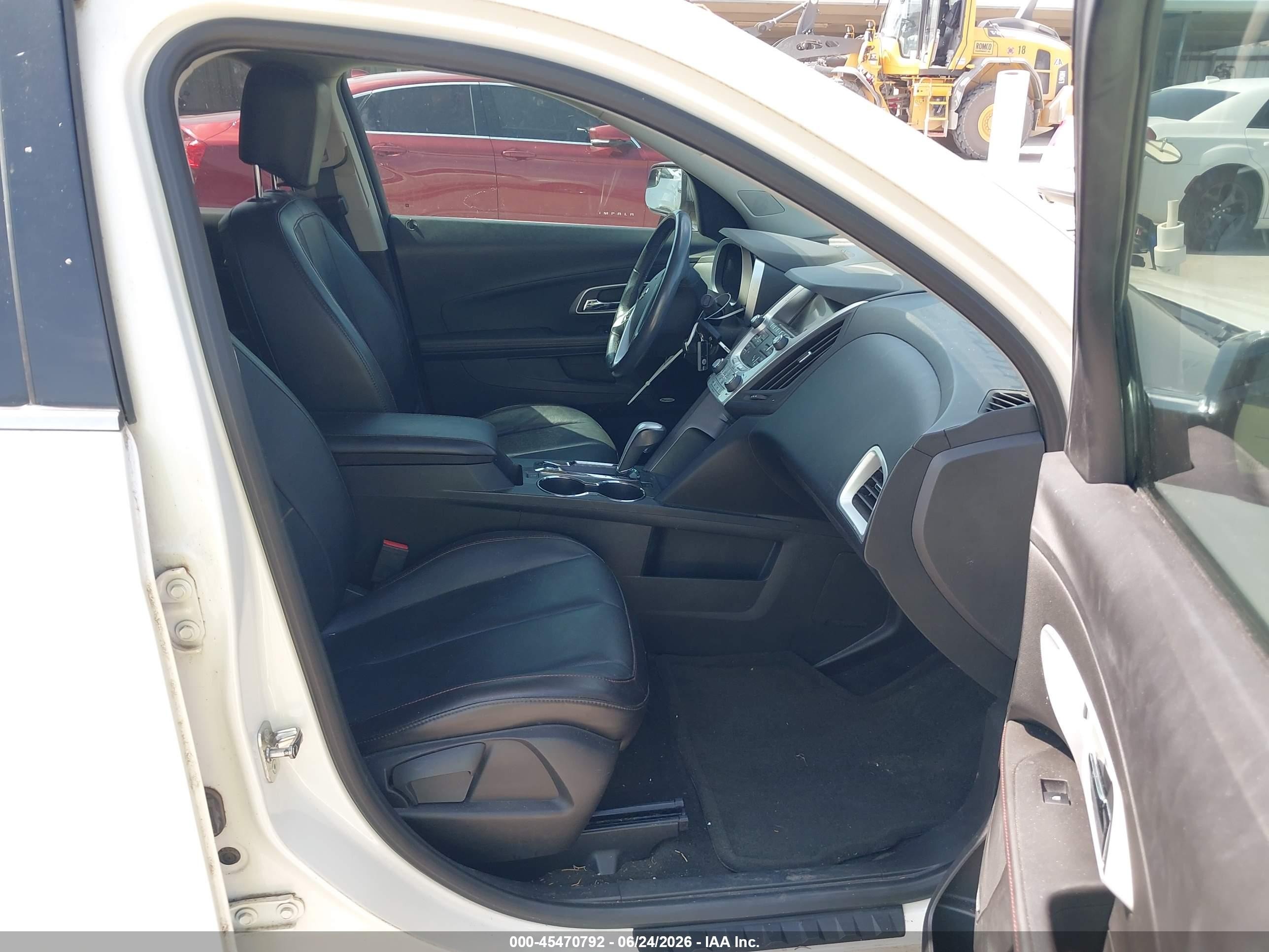 2012 Chevrolet Equinox Ltz White vin: 2GNALFEK2C1242992