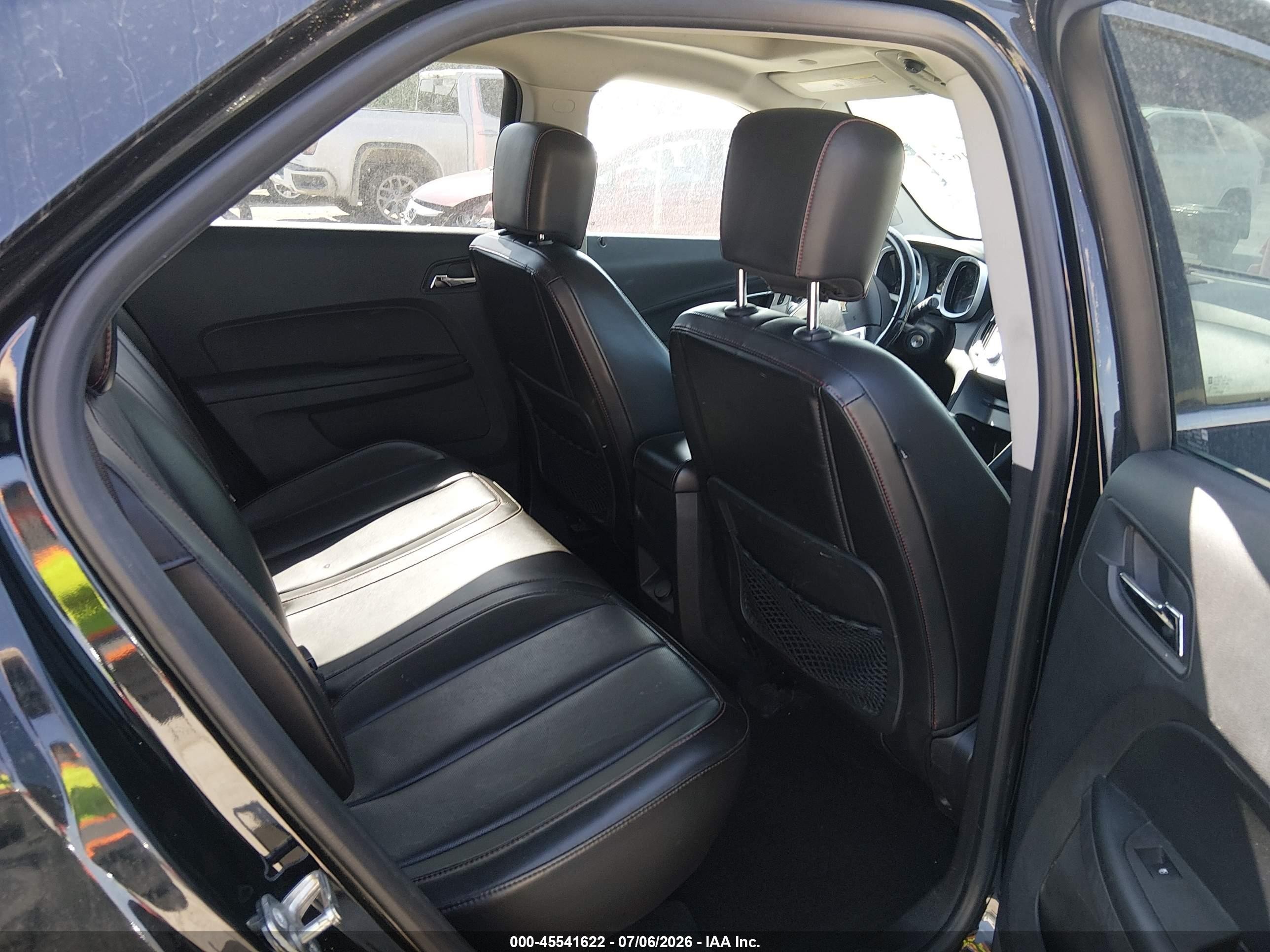 2013 Chevrolet Equinox Ltz Черный vin: 2GNALFEK2D6247887