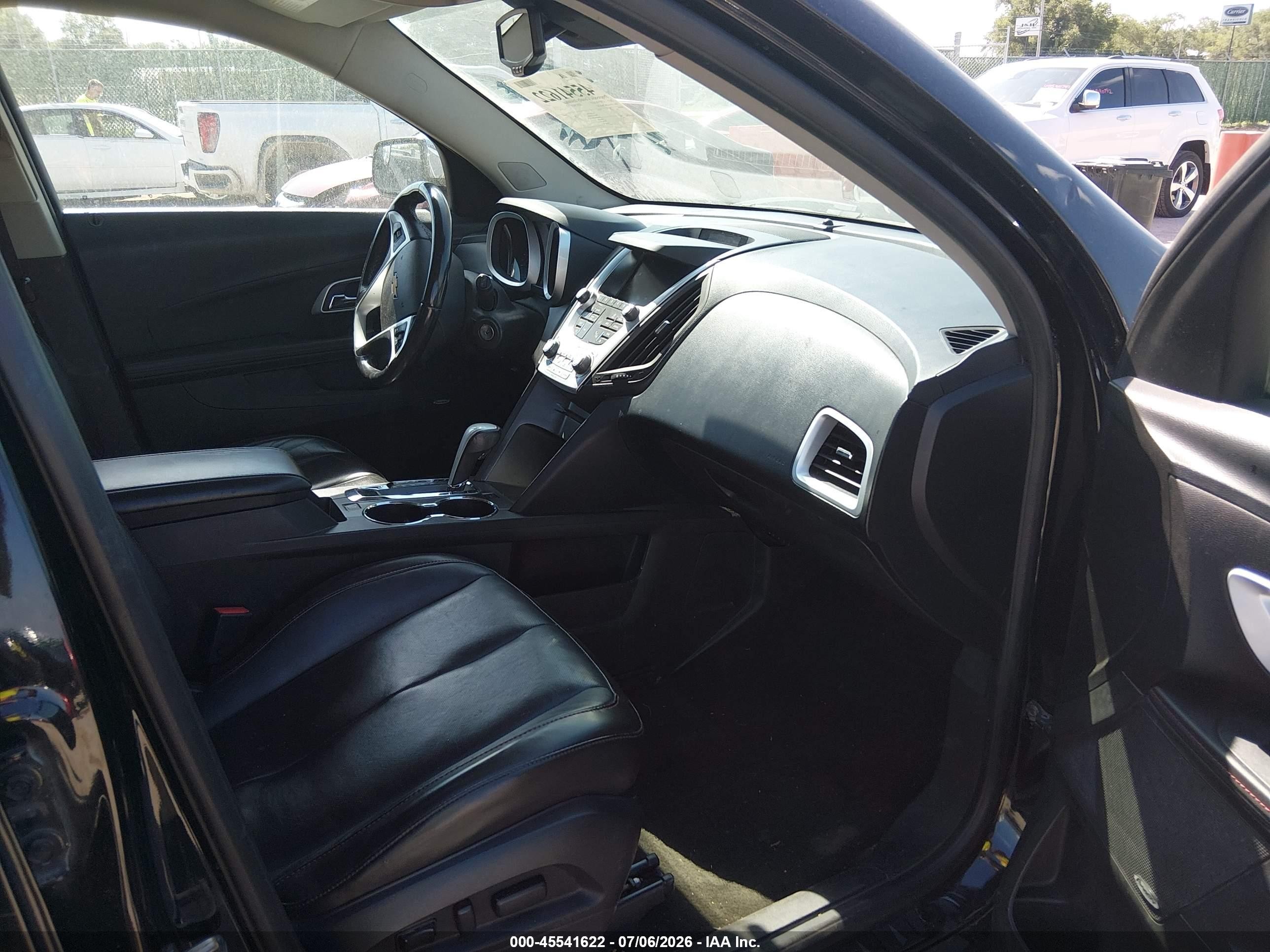 2013 Chevrolet Equinox Ltz Черный vin: 2GNALFEK2D6247887
