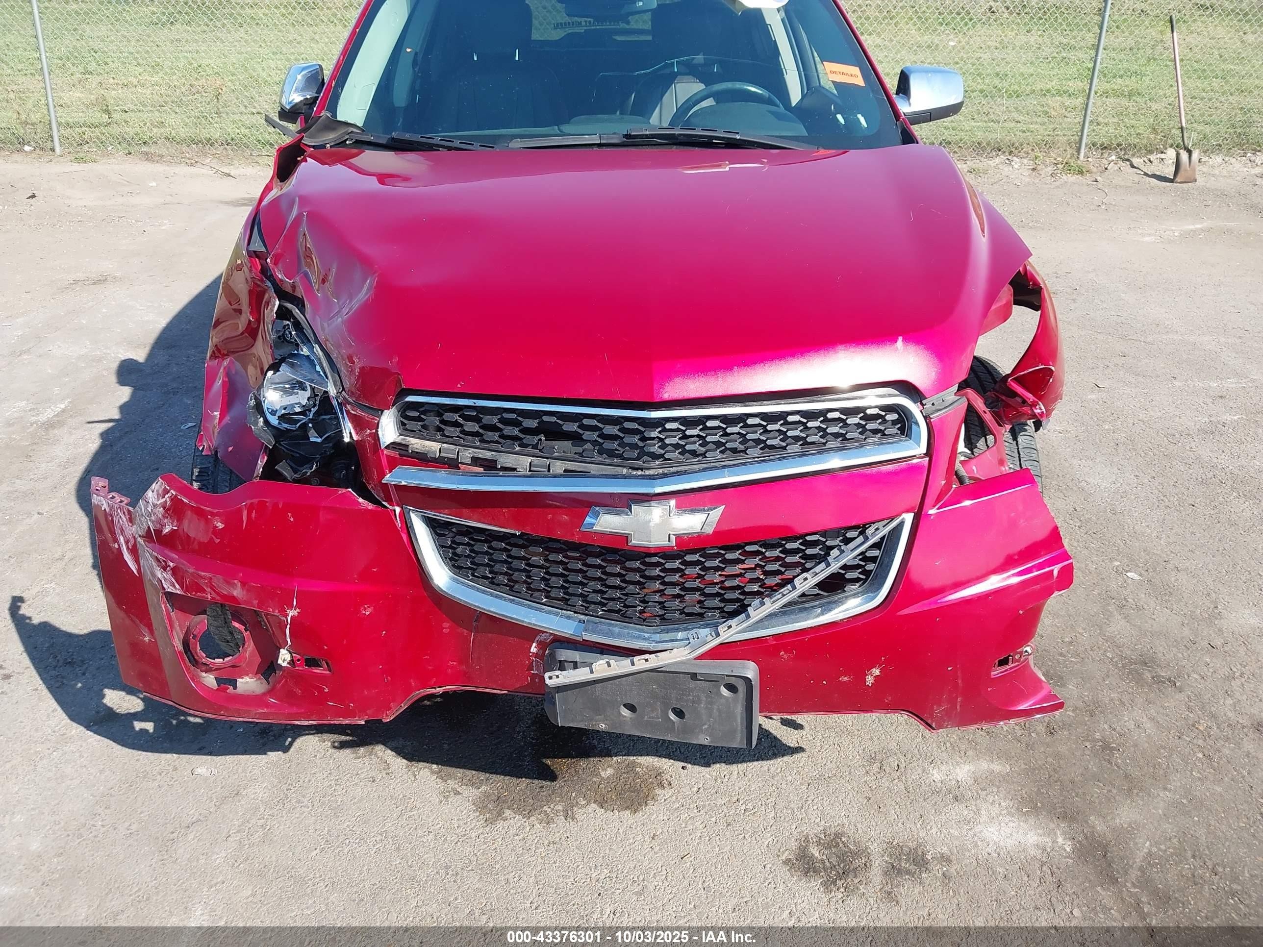 2013 Chevrolet Equinox Ltz Red vin: 2GNALFEK2D6305982
