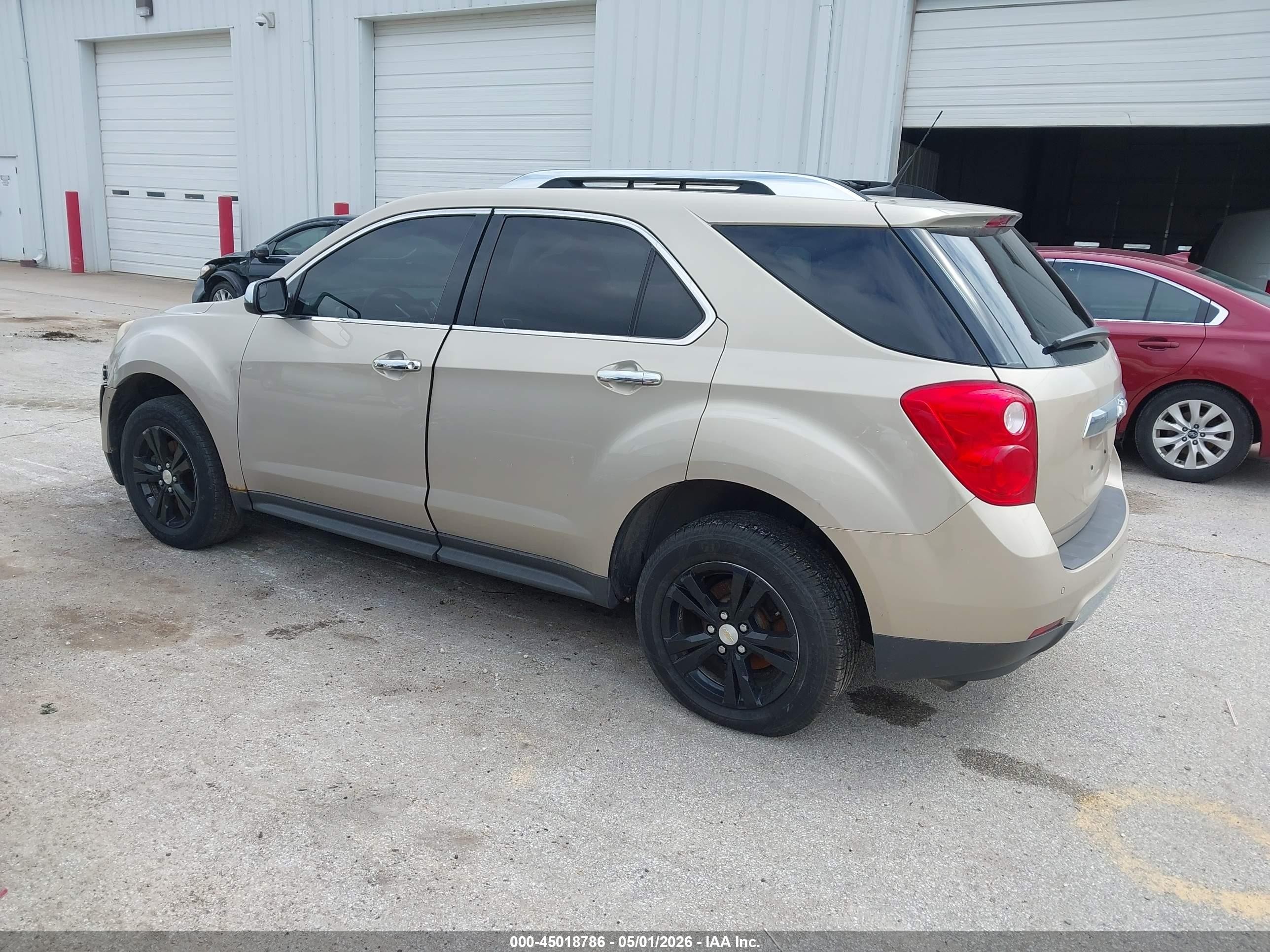2012 Chevrolet Equinox Ltz Золотой vin: 2GNALFEK3C1282787