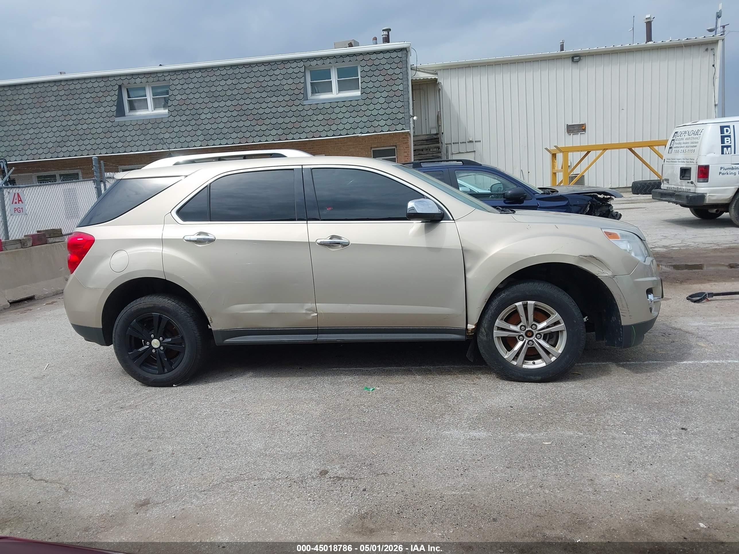 2012 Chevrolet Equinox Ltz Золотой vin: 2GNALFEK3C1282787