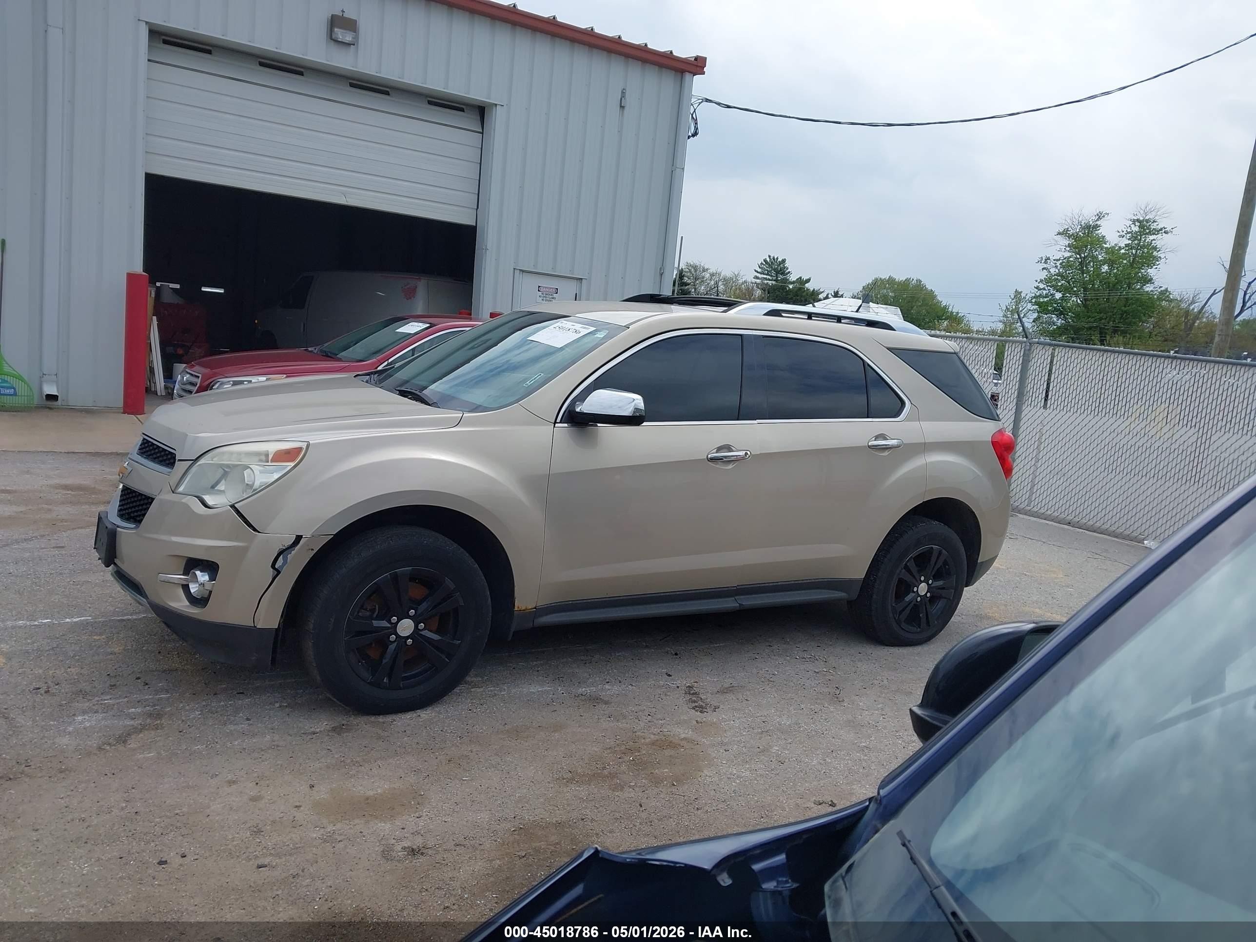 2012 Chevrolet Equinox Ltz Золотой vin: 2GNALFEK3C1282787