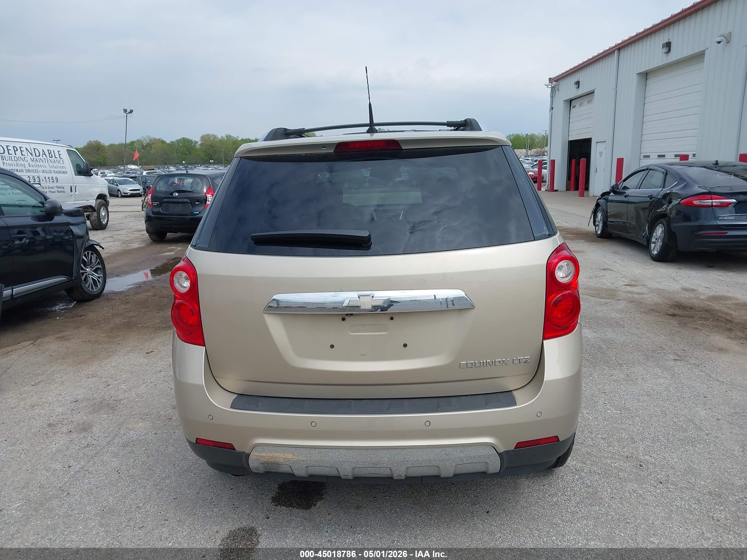 2012 Chevrolet Equinox Ltz Золотой vin: 2GNALFEK3C1282787