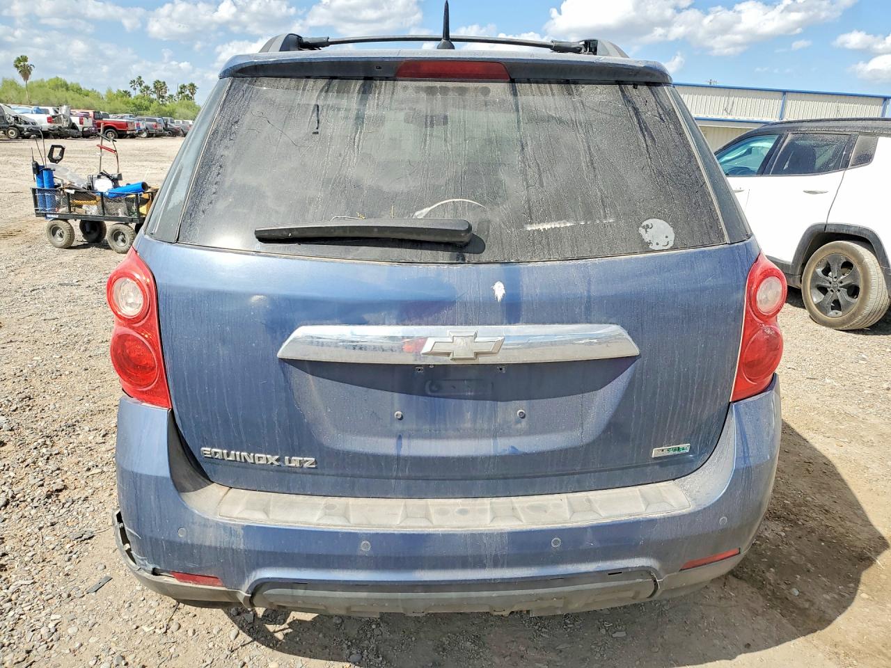 2012 Chevrolet Equinox Ltz Синий vin: 2GNALFEK4C6118225
