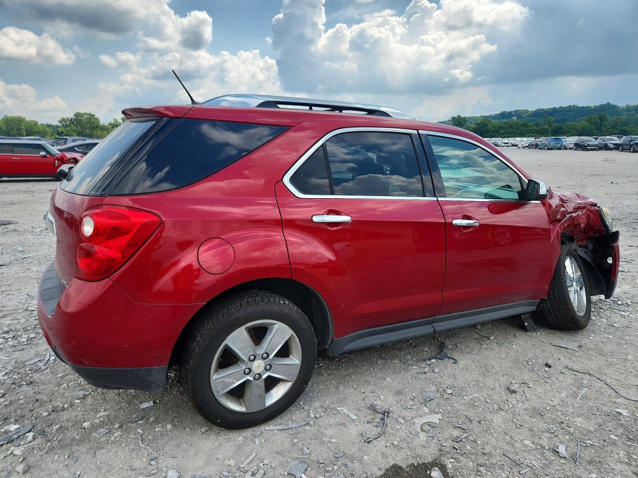 2013 Chevrolet Equinox Ltz Red vin: 2GNALFEK4D1168959