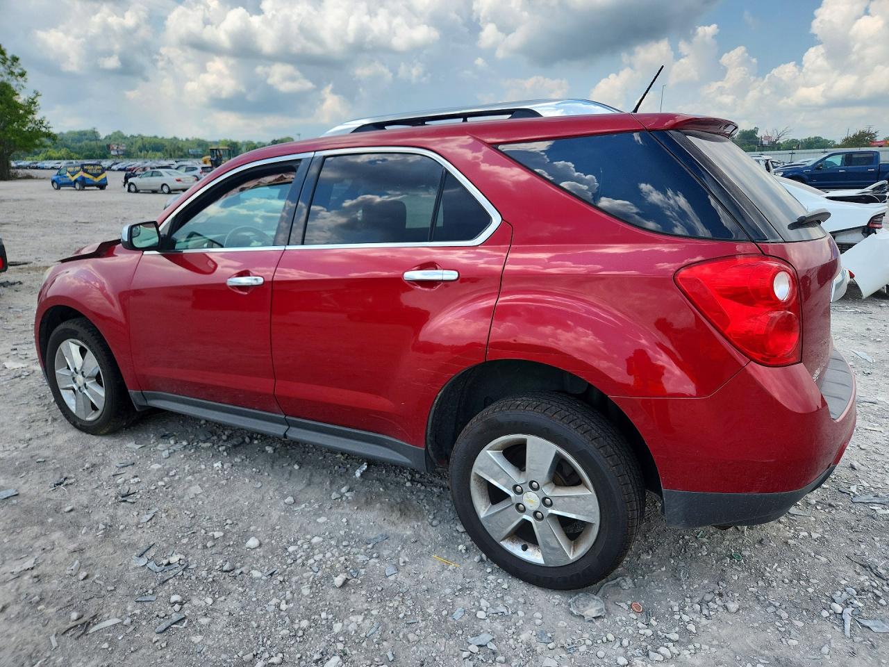 2013 Chevrolet Equinox Ltz Red vin: 2GNALFEK4D1168959