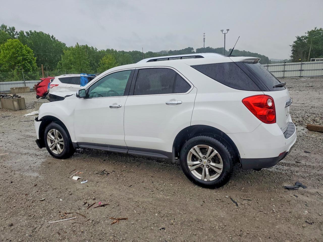 2012 Chevrolet Equinox Ltz White vin: 2GNALFEK5C1275436