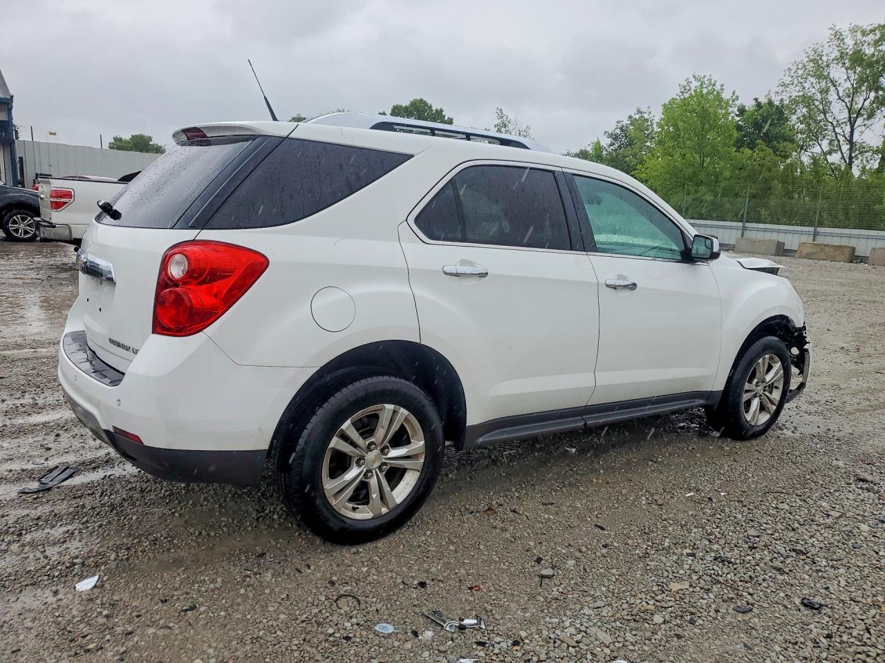 2012 Chevrolet Equinox Ltz White vin: 2GNALFEK5C1275436
