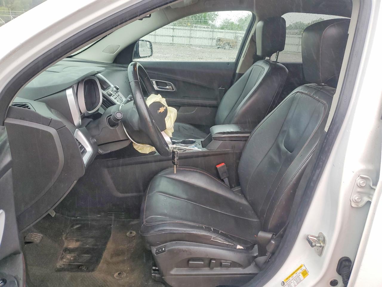 2012 Chevrolet Equinox Ltz White vin: 2GNALFEK5C1275436