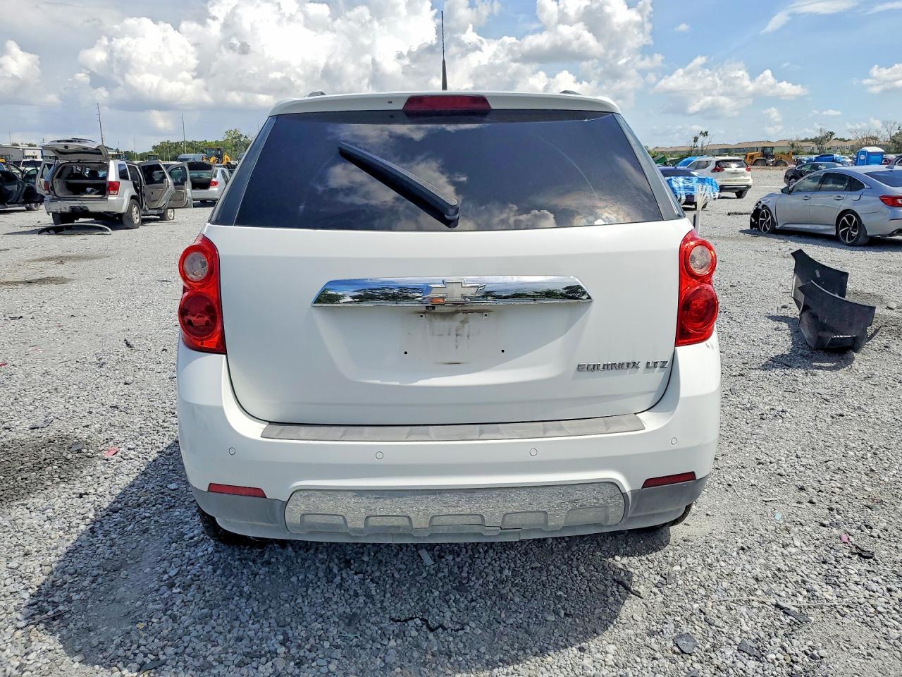 2012 Chevrolet Equinox Ltz Белый vin: 2GNALFEK5C6348551