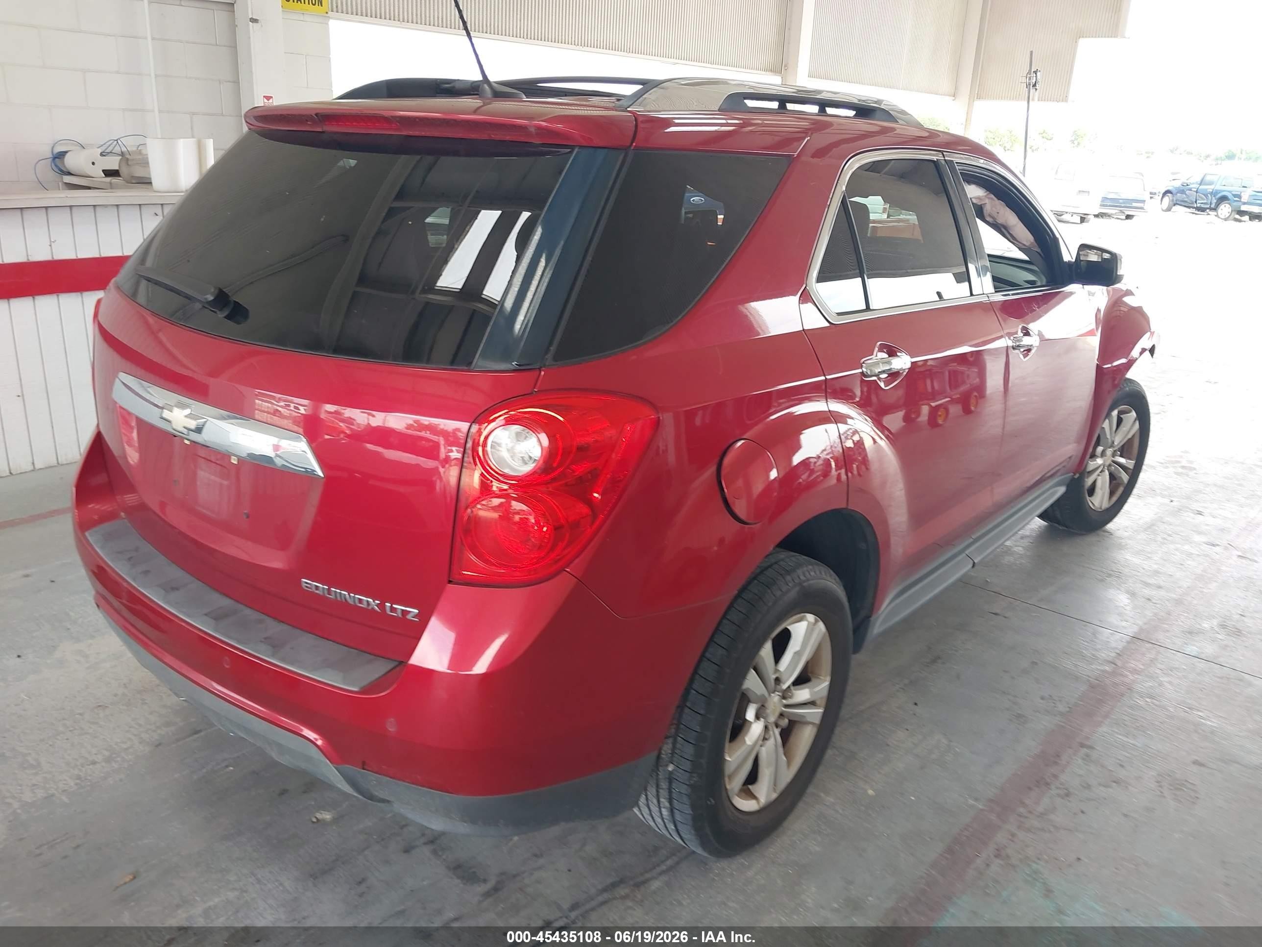 2013 Chevrolet Equinox Ltz Красный vin: 2GNALFEK5D1209650