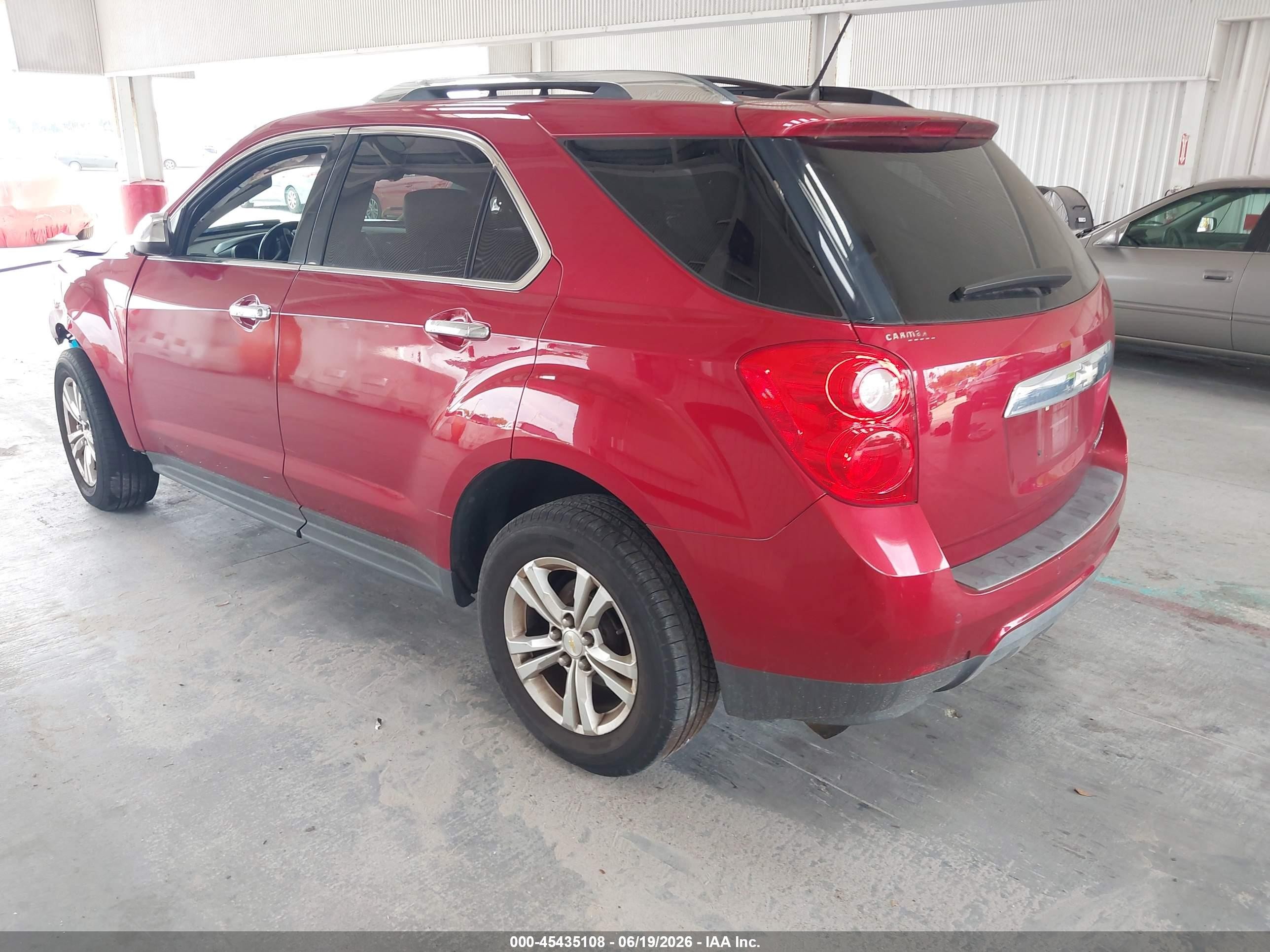 2013 Chevrolet Equinox Ltz Красный vin: 2GNALFEK5D1209650