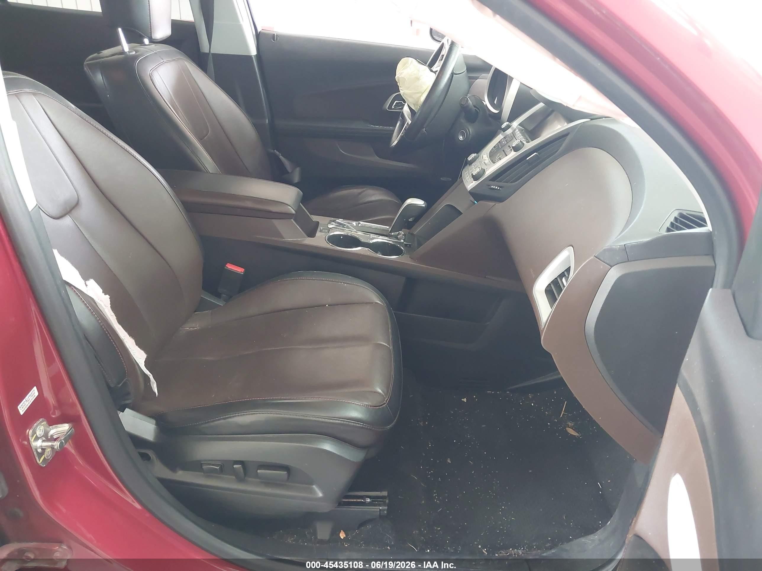 2013 Chevrolet Equinox Ltz Красный vin: 2GNALFEK5D1209650