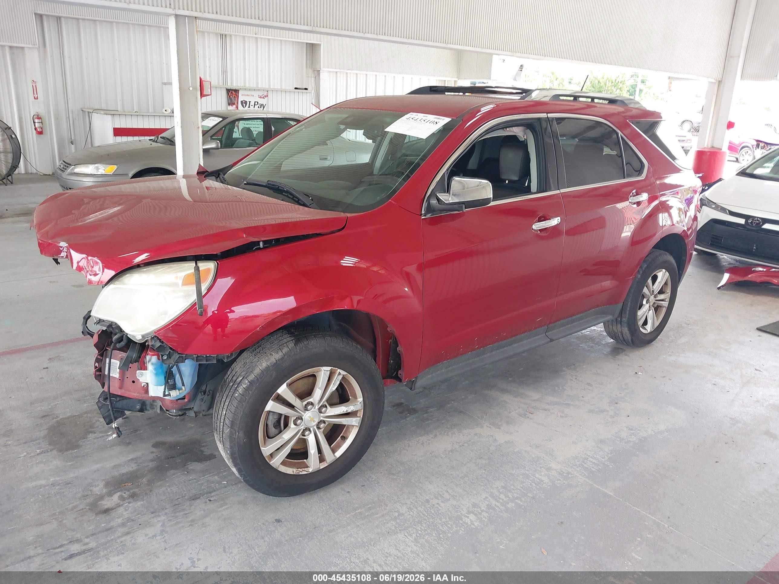 2013 Chevrolet Equinox Ltz Красный vin: 2GNALFEK5D1209650