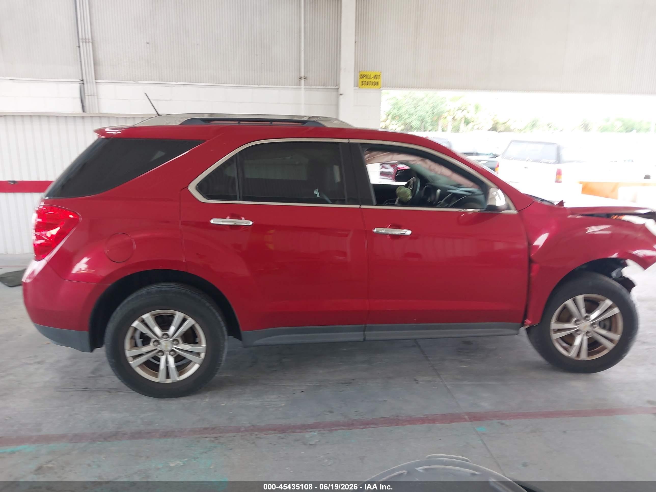 2013 Chevrolet Equinox Ltz Красный vin: 2GNALFEK5D1209650