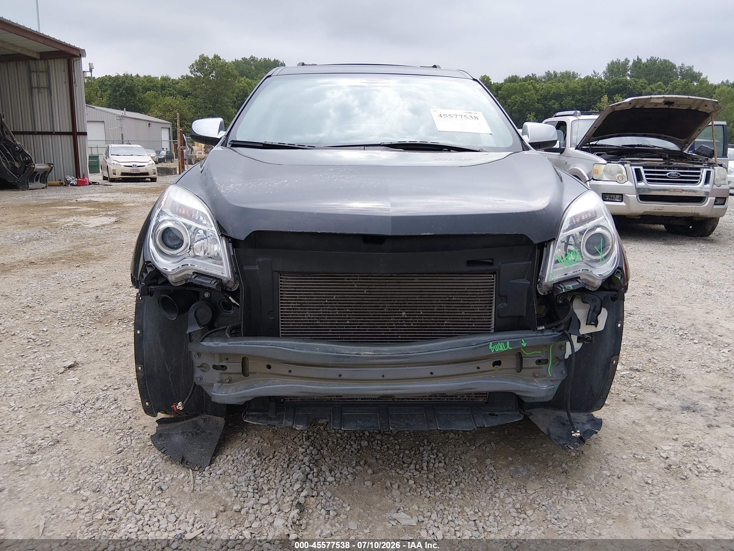 2013 Chevrolet Equinox Ltz Black vin: 2GNALFEK5D6250718