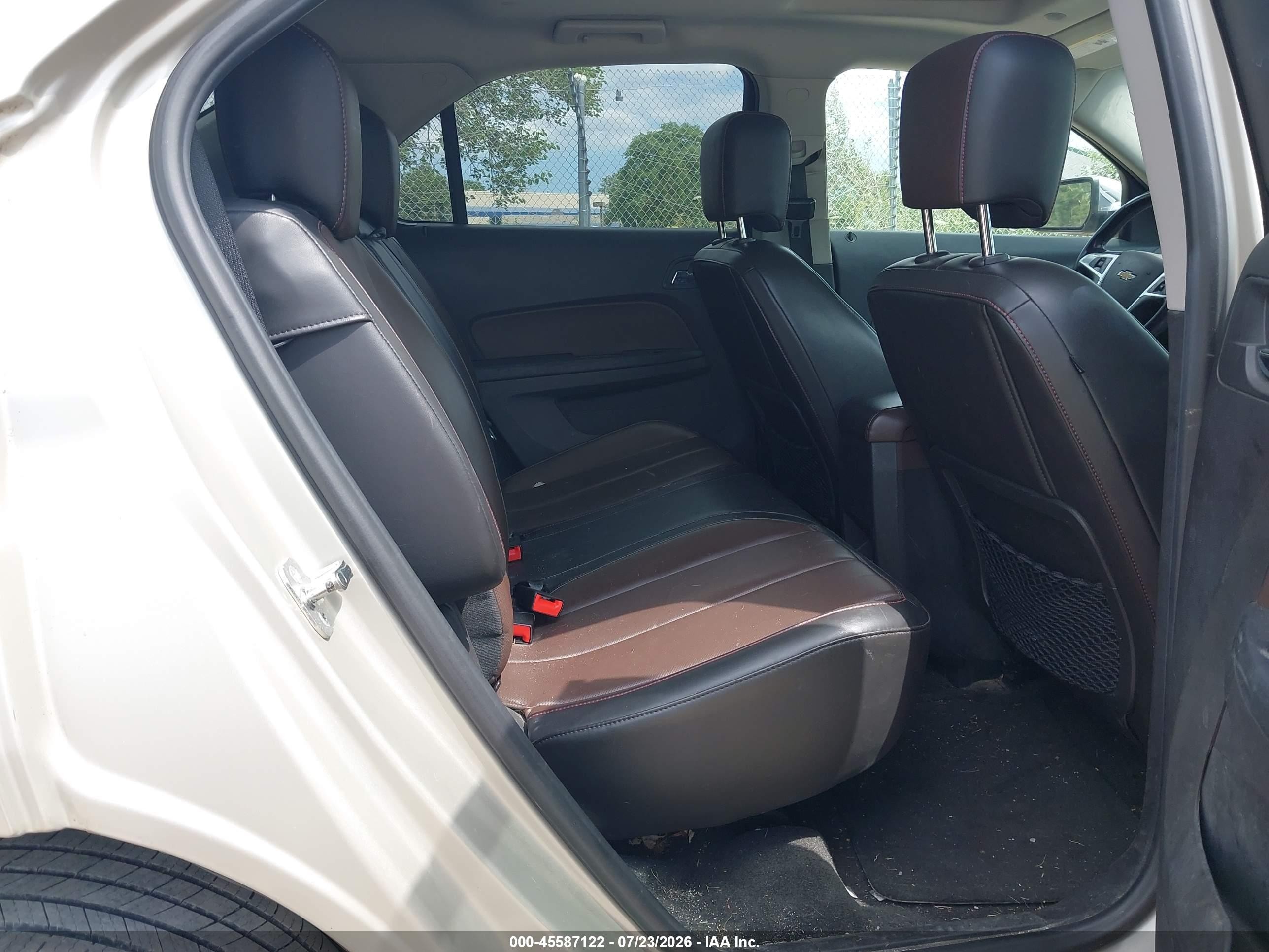 2013 Chevrolet Equinox Ltz Tan vin: 2GNALFEK5D6414422