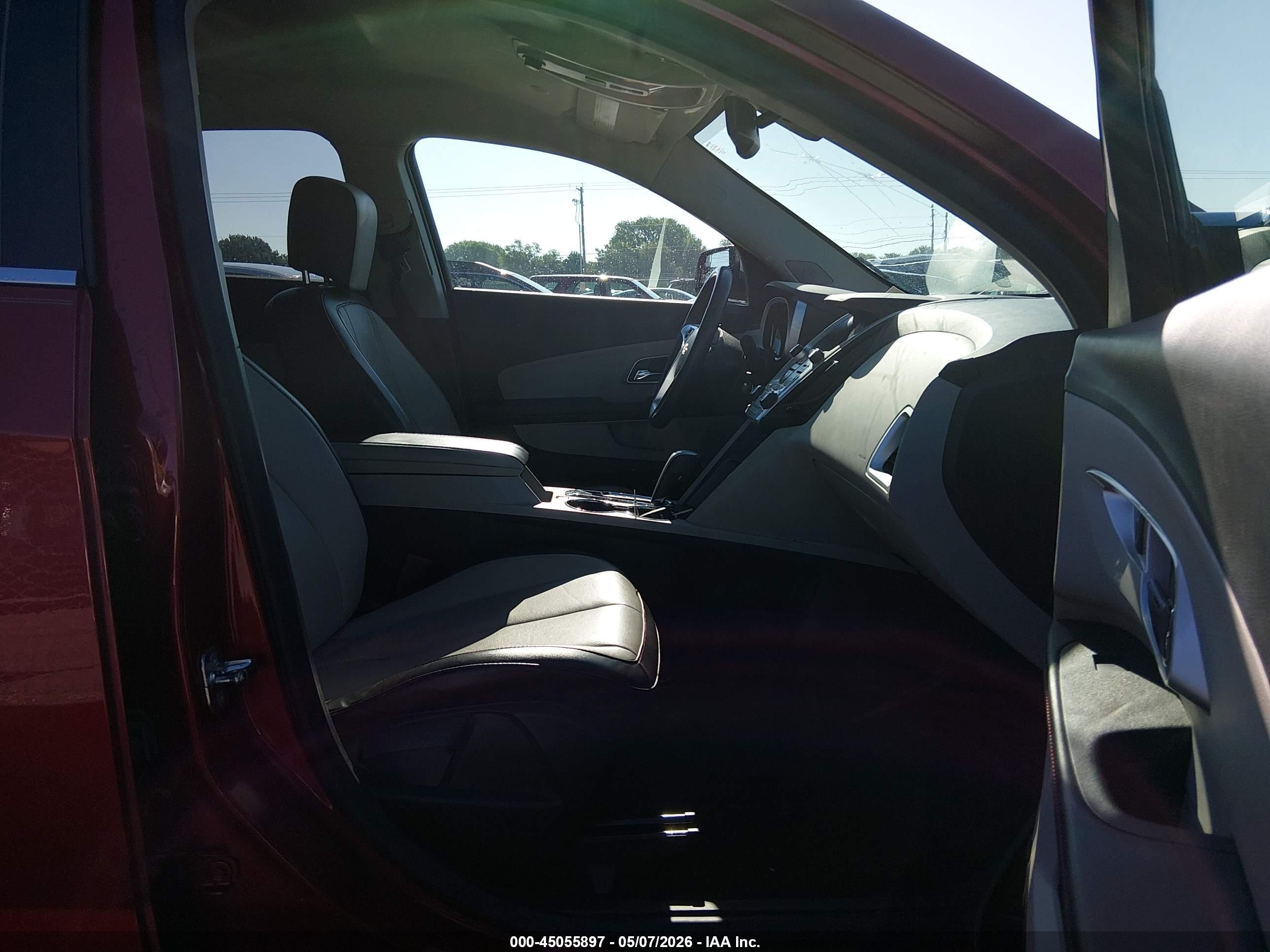 2012 Chevrolet Equinox Ltz Red vin: 2GNALFEK6C1338995