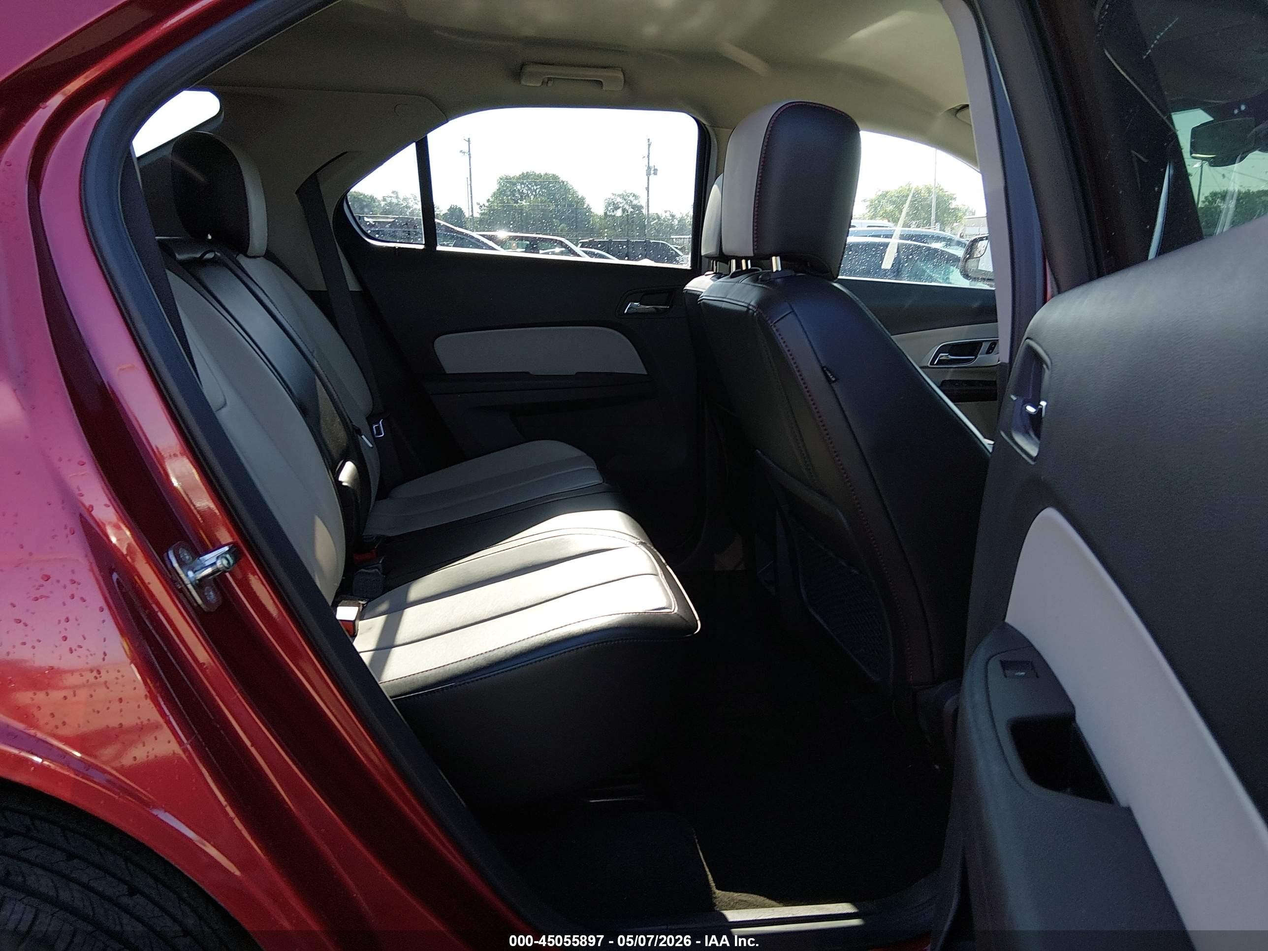 2012 Chevrolet Equinox Ltz Red vin: 2GNALFEK6C1338995
