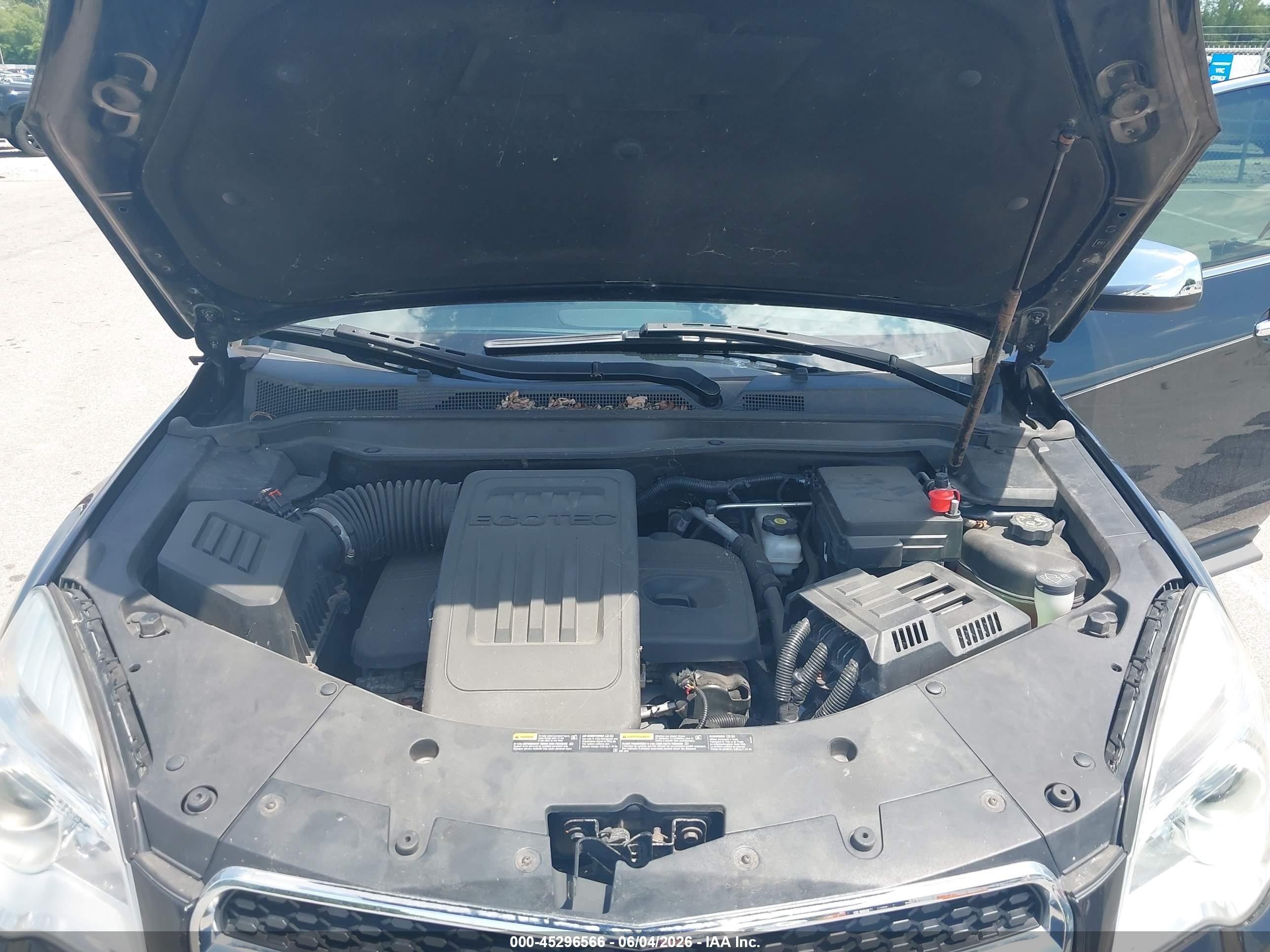 2013 Chevrolet Equinox Ltz Black vin: 2GNALFEK6D6149638