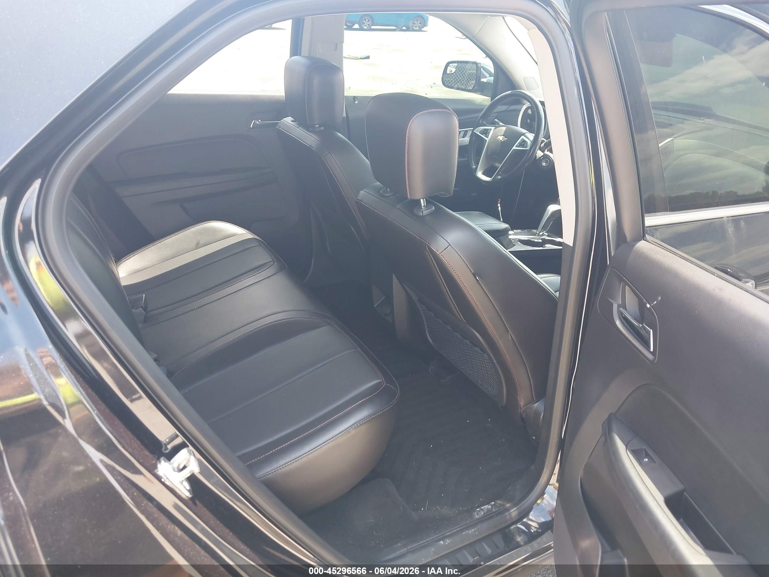 2013 Chevrolet Equinox Ltz Black vin: 2GNALFEK6D6149638