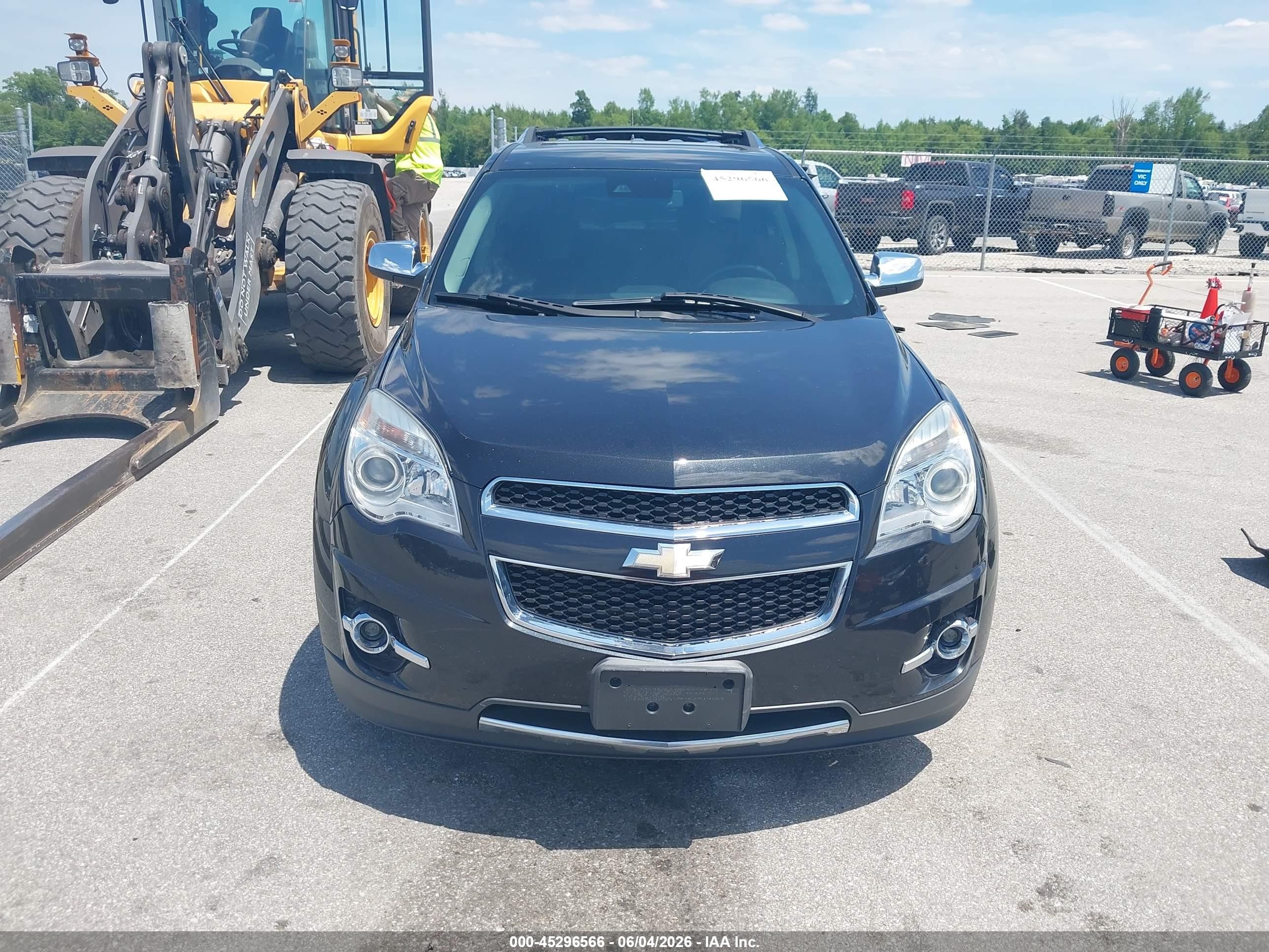 2013 Chevrolet Equinox Ltz Black vin: 2GNALFEK6D6149638