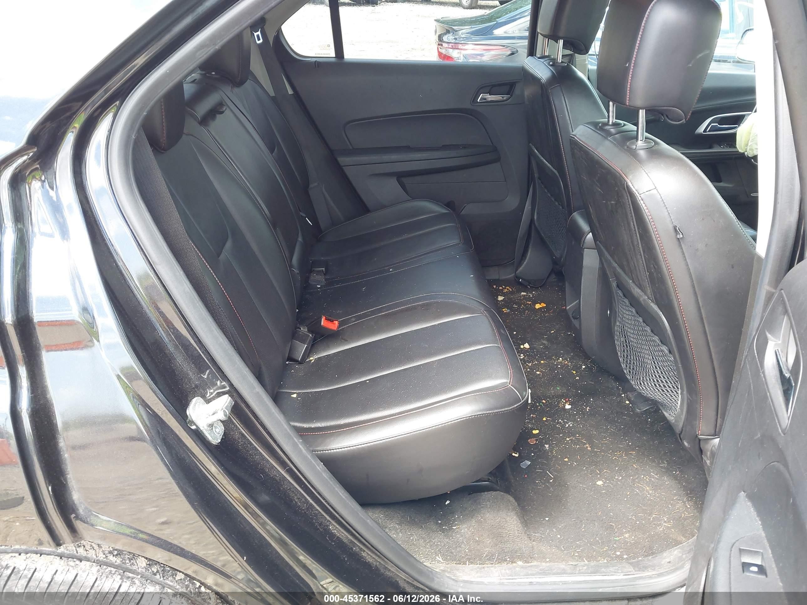 2013 Chevrolet Equinox Ltz Black vin: 2GNALFEK6D6168741
