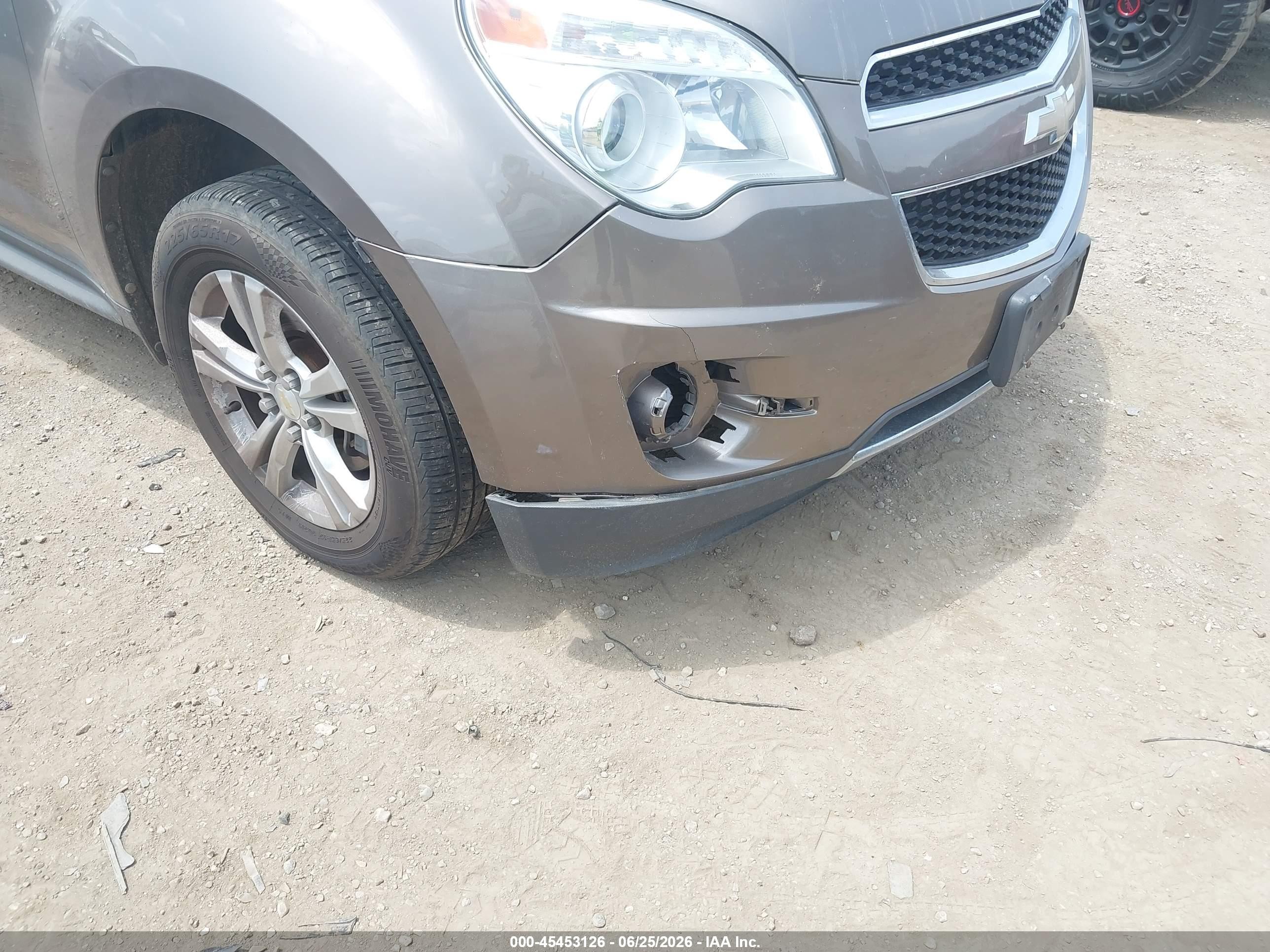 2012 Chevrolet Equinox Ltz Beige vin: 2GNALFEK7C6230453
